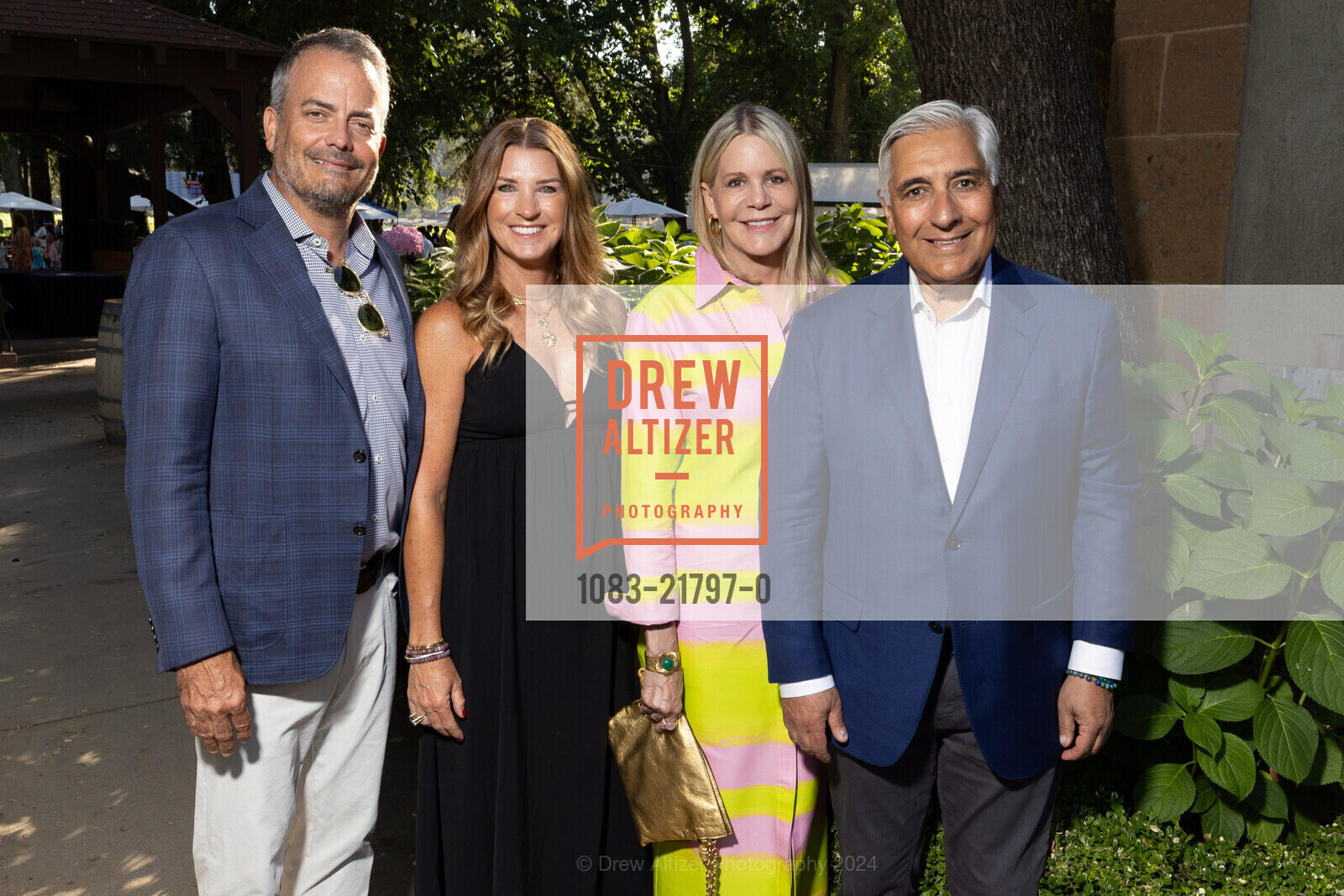 Dan George, Nikki George, Mary Beth Shimmon, David Shimmon, Manetti Shrem Opera: Mozart's THE ABDUCTION FROM THE SERAGLIO for Festival Napa Valley 2024, Charles Krug. 2800 Main St, July 21st, 2024, Photo #1083-21797-0 Dan George, Nikki George, Mary Beth Shimmon, David Shimmon, Photo #1083-21797-0