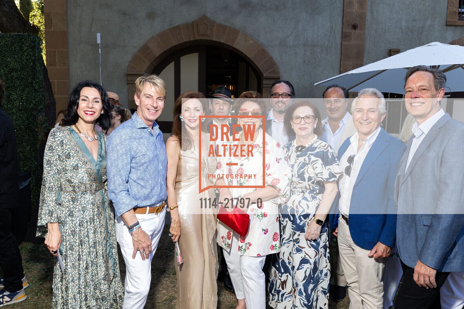 Eva Zanetti, Jack Calhoun, Maryam Muduroglu, Mauro Aprile Zanetti, Maria Manetti Shrem, Matthew Shilvock, Romana Bracco, Oran Muduroglu, Curt Branom, Jake Heggie, Manetti Shrem Opera: Mozart's THE ABDUCTION FROM THE SERAGLIO for Festival Napa Valley 2024, Charles Krug. 2800 Main St, July 21st, 2024, Photo #1114-21797-0 Eva Zanetti, Jack Calhoun, Maryam Muduroglu, Mauro Aprile Zanetti, Maria Manetti Shrem, Matthew Shilvock, Romana Bracco, Oran Muduroglu, Curt Branom, Jake Heggie, Photo #1114-21797-0