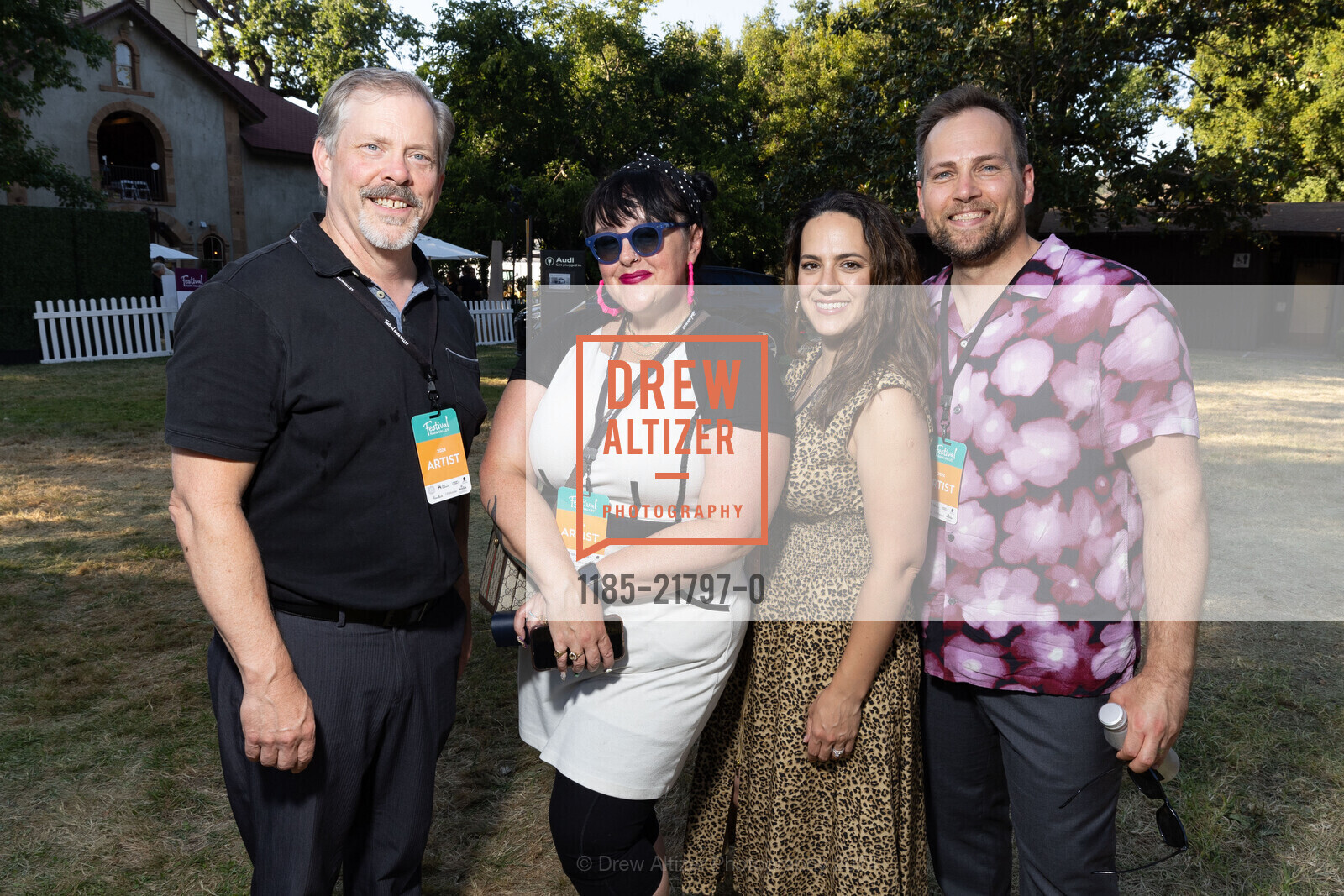 Malcolm McKenzie, Shawna Lucey, Daniela Mack, Alek Shrader, Manetti Shrem Opera: Mozart's THE ABDUCTION FROM THE SERAGLIO for Festival Napa Valley 2024, Charles Krug. 2800 Main St, July 21st, 2024, Photo #1185-21797-0 Malcolm McKenzie, Shawna Lucey, Daniela Mack, Alek Shrader, Photo #1185-21797-0
