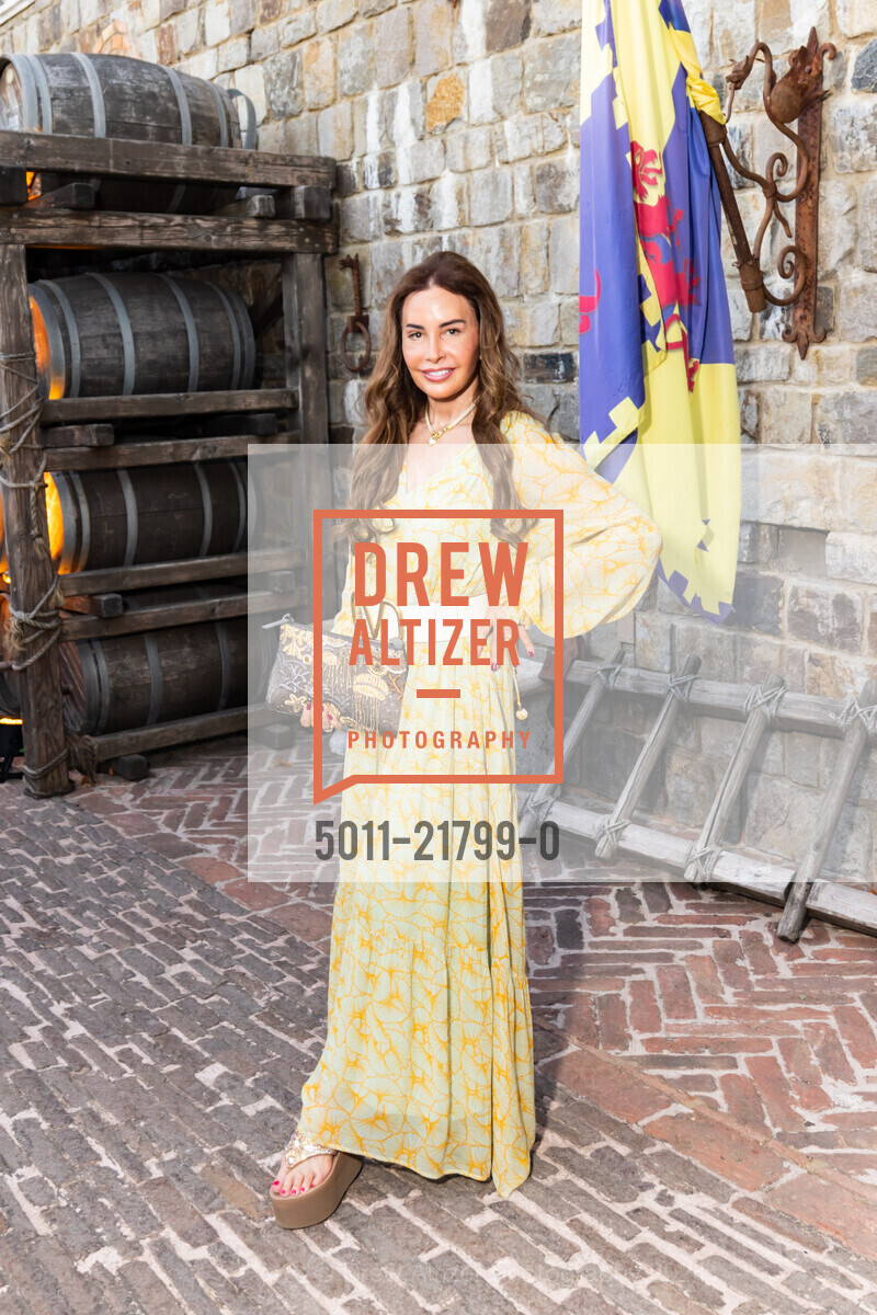 Diana Roque Ellis, Patron Dinner at Castello di Amorosa for Festival Napa Valley 2024, Charles Krug. 2800 Main St, St Helena, CA 94574 US, July 19th, 2024, Photo #5011-21799-0 Diana Roque Ellis, Photo #5011-21799-0
