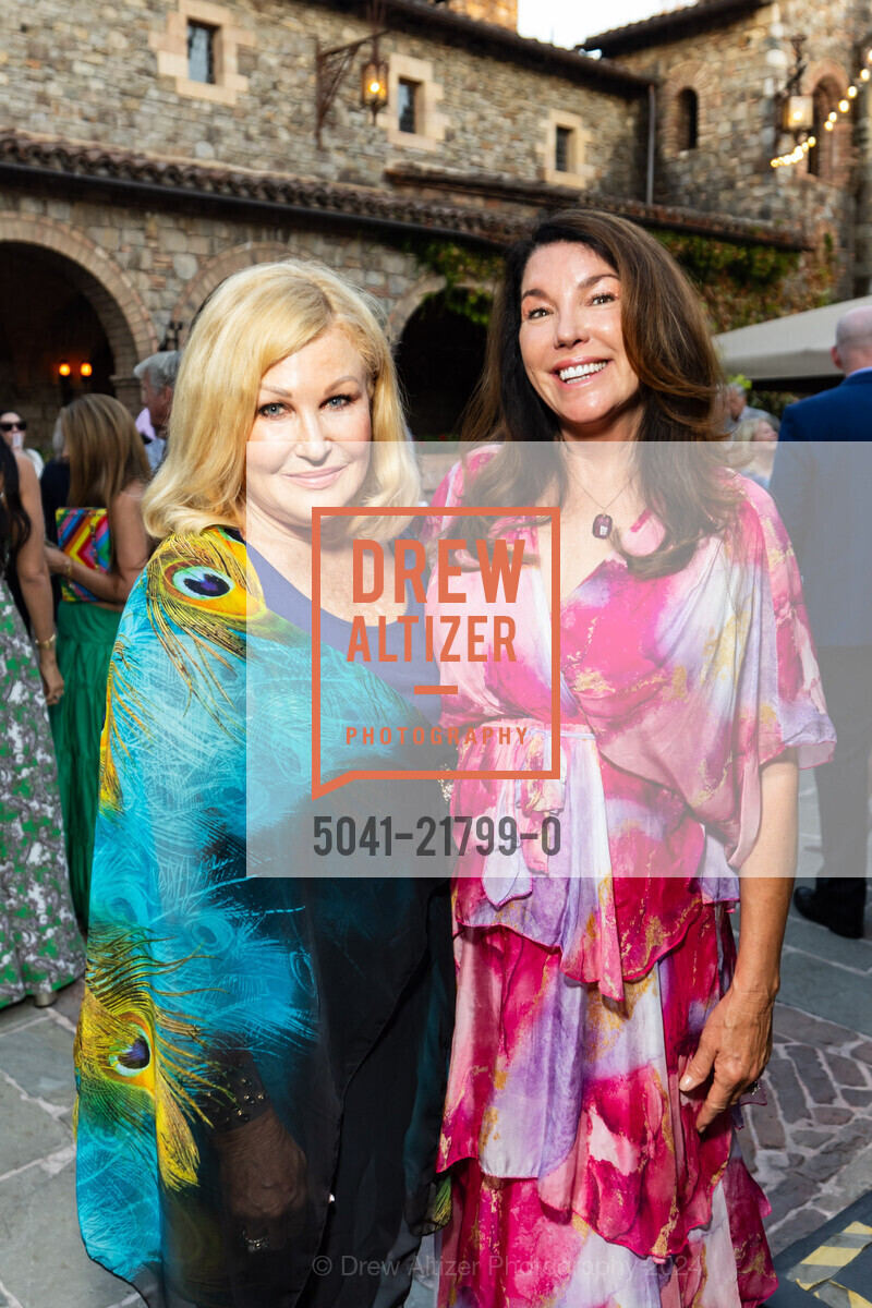 Lauren Ackerman, Michelle Baggett, Patron Dinner at Castello di Amorosa for Festival Napa Valley 2024, Charles Krug. 2800 Main St, St Helena, CA 94574 US, July 19th, 2024, Photo #5041-21799-0 Lauren Ackerman, Michelle Baggett, Photo #5041-21799-0