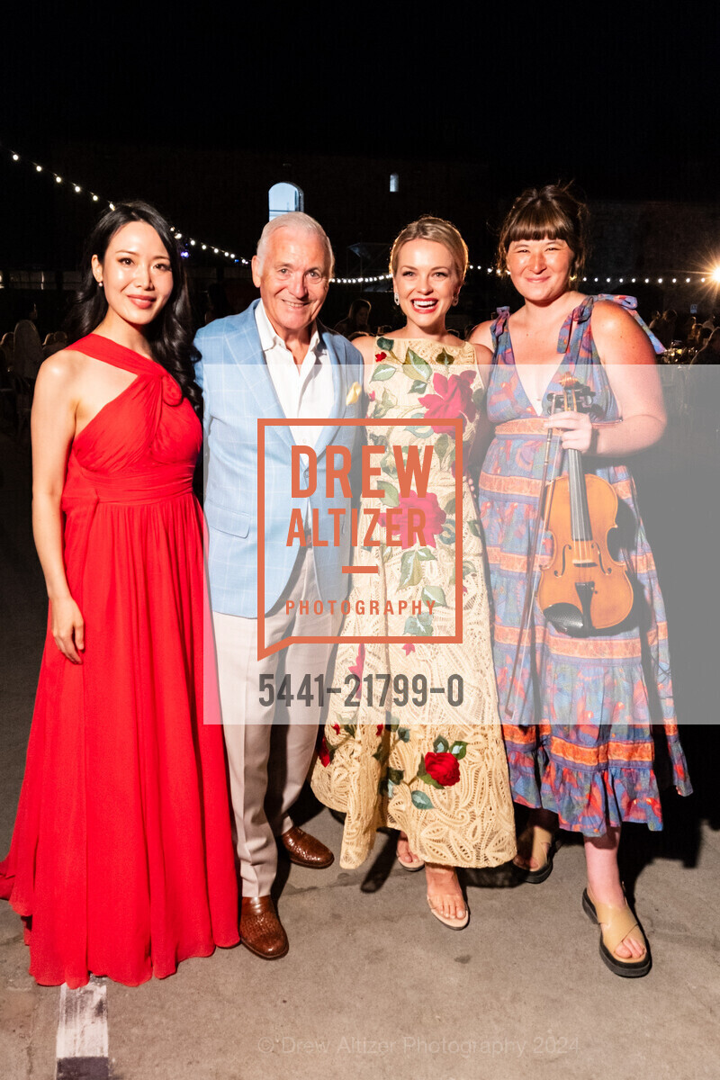 Rieko Tsuchida, Antonio Castellucci, Christina Maxwell, Sienna Peck, Patron Dinner at Castello di Amorosa for Festival Napa Valley 2024, Charles Krug. 2800 Main St, St Helena, CA 94574 US, July 19th, 2024, Photo #5441-21799-0 Rieko Tsuchida, Antonio Castellucci, Christina Maxwell, Sienna Peck, Photo #5441-21799-0