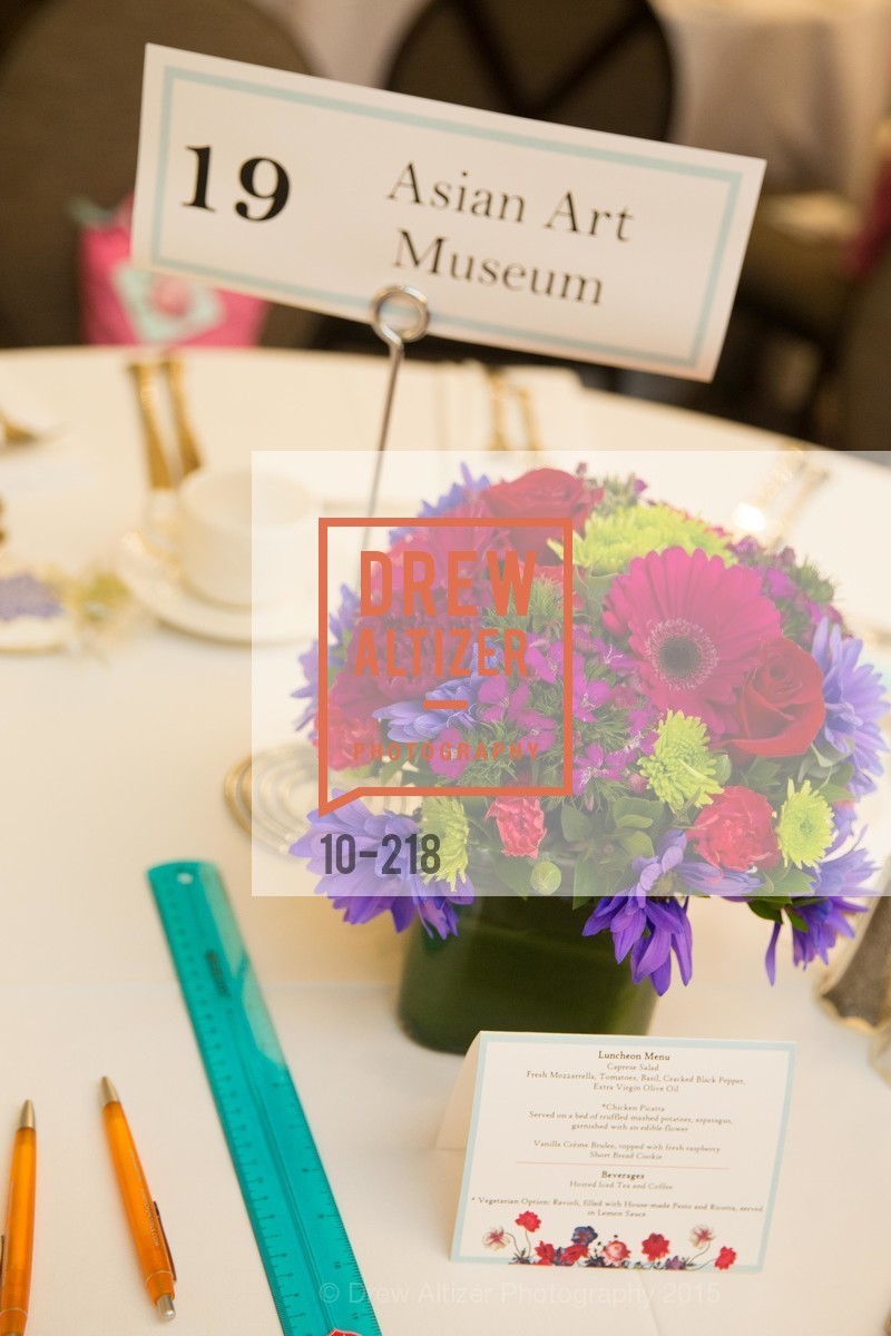 Atmosphere, Salvation Army Flower Power Luncheon, Sir Francis Drake Hotel. 450 Powell St, August 4th, 2015