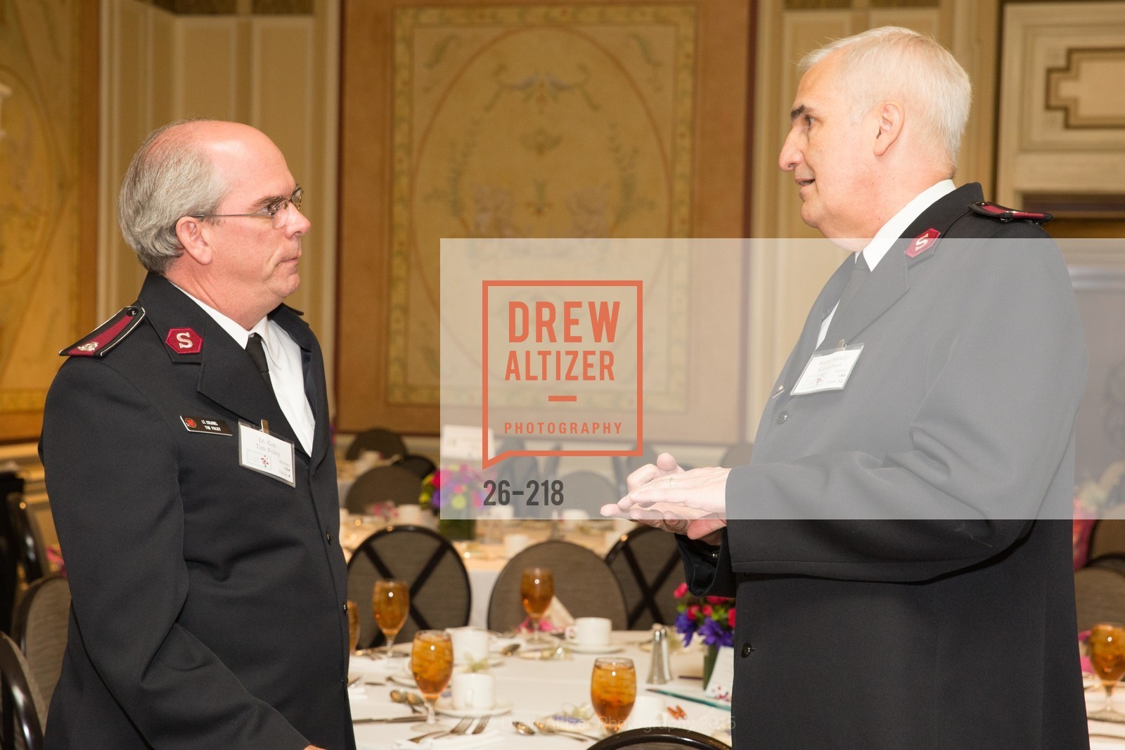 Tim Foley, Randy Kinnamon, Salvation Army Flower Power Luncheon, Sir Francis Drake Hotel. 450 Powell St, August 4th, 2015,Drew Altizer, Drew Altizer Photography, full-service agency, private events, San Francisco photographer, photographer california