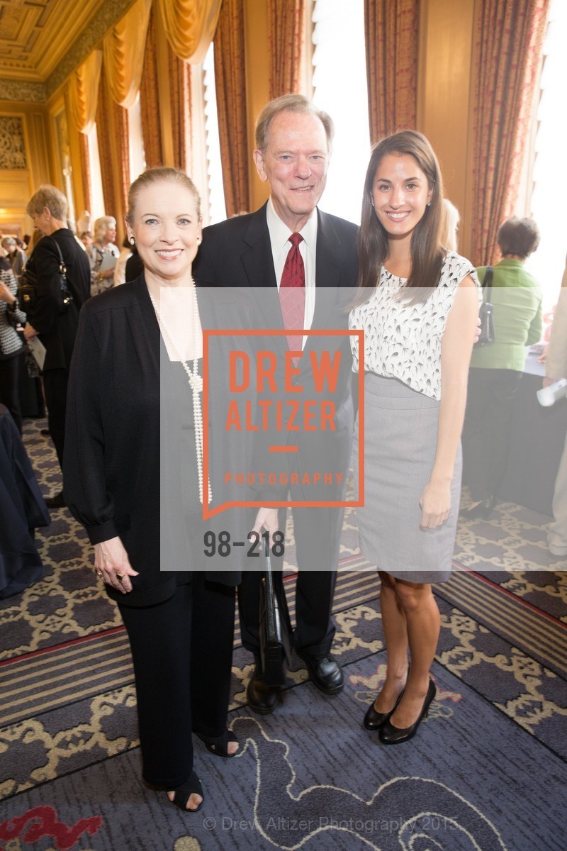 Terry Lowry, Fred LaCosse, Rachel Gaddy, Gucci & Vogue Dinner, Sir Francis Drake Hotel. Sir Francis Drake Hotel, . 450 Powell St, August 4th, 2015, Photo #98-218 Terry Lowry, Fred LaCosse, Rachel Gaddy, Photo #98-218