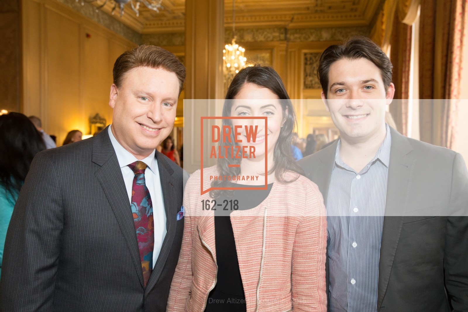 Doug Waggener, Jenn Sockolov, Garret Spiecker, Salvation Army Flower Power Luncheon, Sir Francis Drake Hotel. 450 Powell St, August 4th, 2015,Drew Altizer, Drew Altizer Photography, full-service agency, private events, San Francisco photographer, photographer california