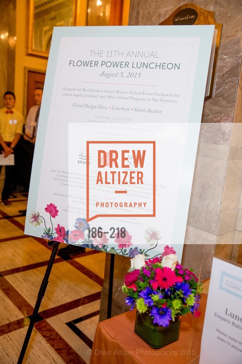 Atmosphere, Salvation Army Flower Power Luncheon, Sir Francis Drake Hotel. 450 Powell St, August 4th, 2015,Drew Altizer, Drew Altizer Photography, full-service event agency, private events, San Francisco photographer, photographer California