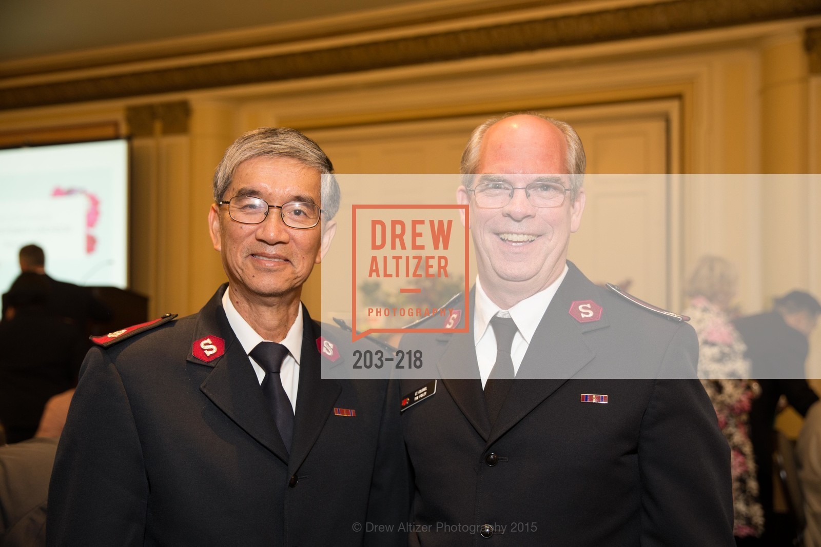 Thomas Mui, Tim Foley, Salvation Army Flower Power Luncheon, Sir Francis Drake Hotel. 450 Powell St, August 4th, 2015,Drew Altizer, Drew Altizer Photography, full-service agency, private events, San Francisco photographer, photographer california