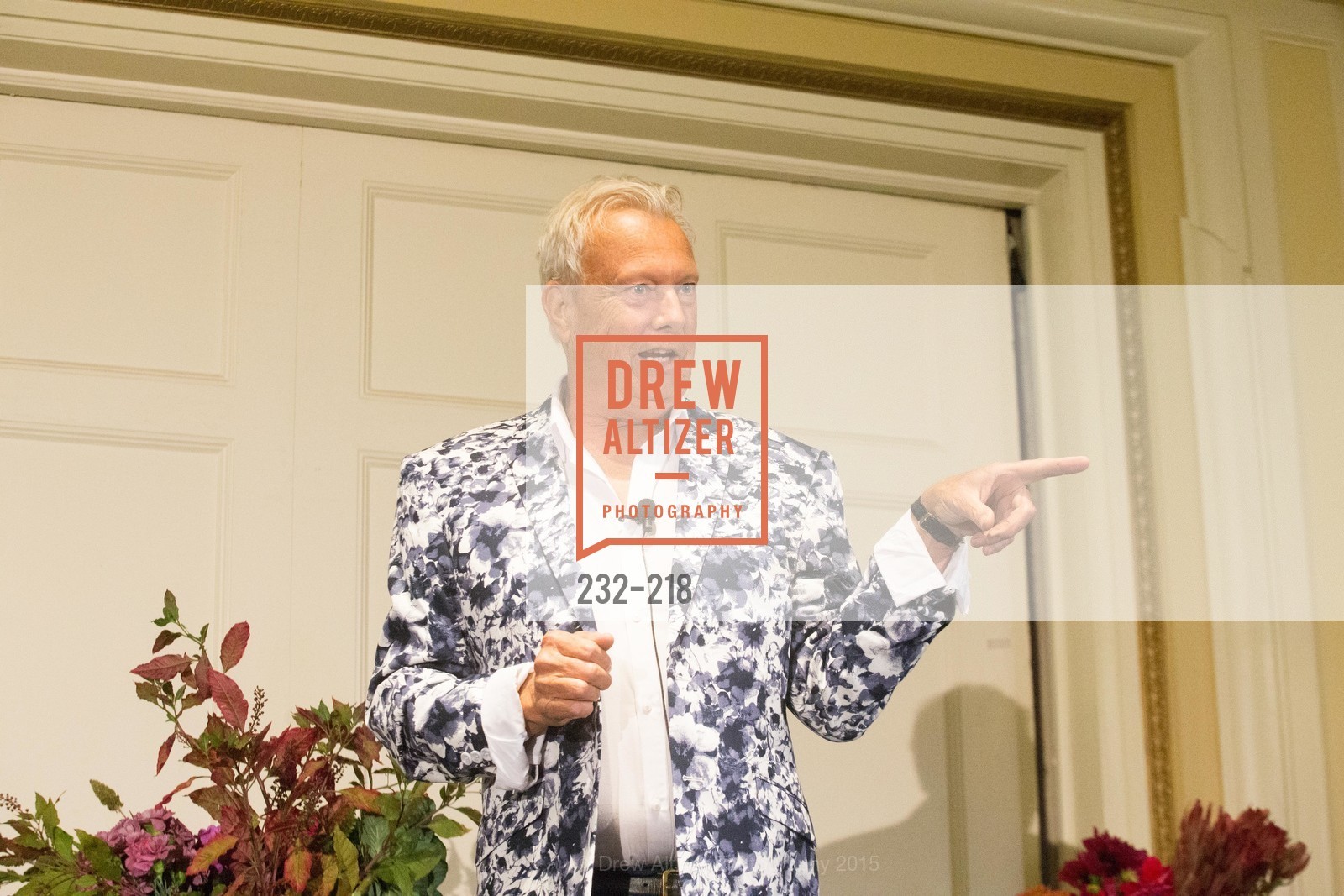 Ron Morgan, Salvation Army Flower Power Luncheon, Sir Francis Drake Hotel. 450 Powell St, August 4th, 2015,Drew Altizer, Drew Altizer Photography, full-service agency, private events, San Francisco photographer, photographer california
