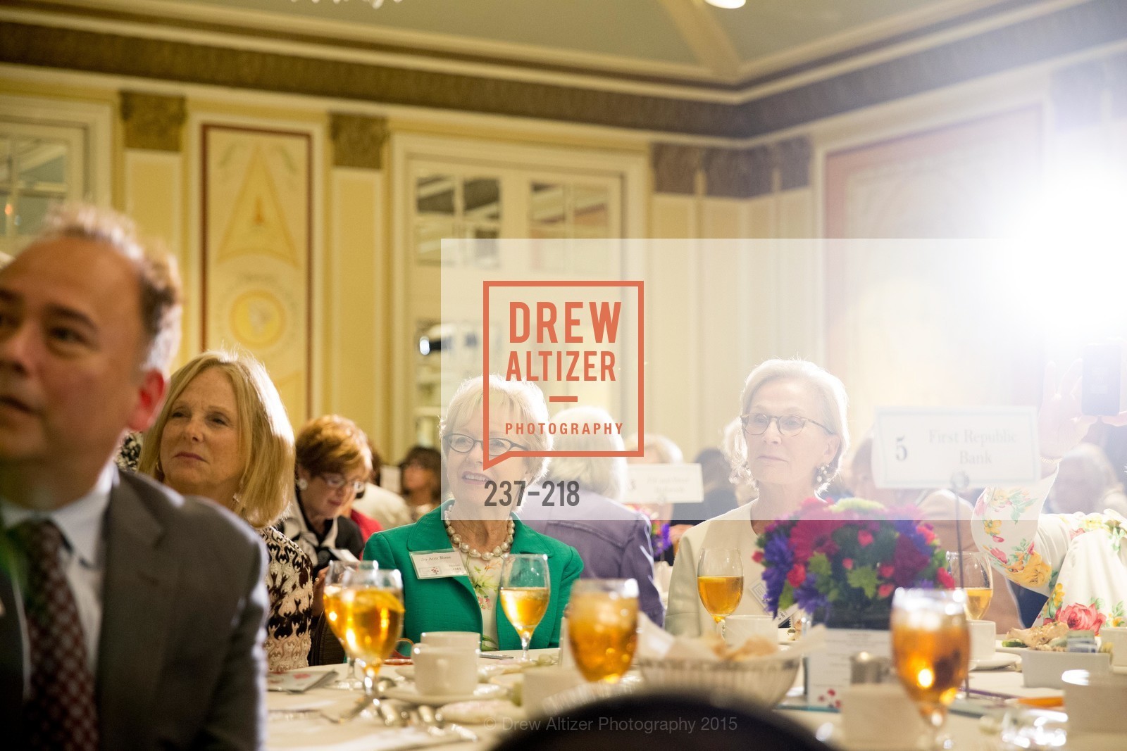 Jo-Ann Rose, Salvation Army Flower Power Luncheon, Sir Francis Drake Hotel. 450 Powell St, August 4th, 2015,Drew Altizer, Drew Altizer Photography, full-service agency, private events, San Francisco photographer, photographer california