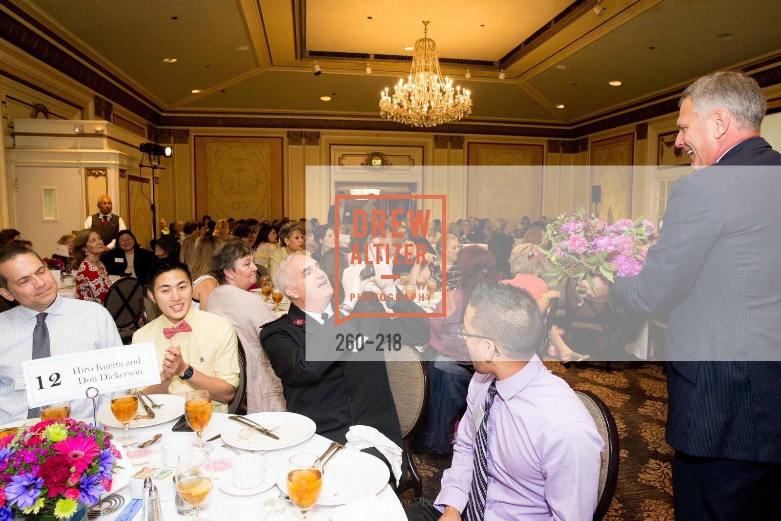 Joey DeProspero, Brandon King, Randy Kinnamon, Salvation Army Flower Power Luncheon, Sir Francis Drake Hotel. 450 Powell St, August 4th, 2015,Drew Altizer, Drew Altizer Photography, full-service agency, private events, San Francisco photographer, photographer california