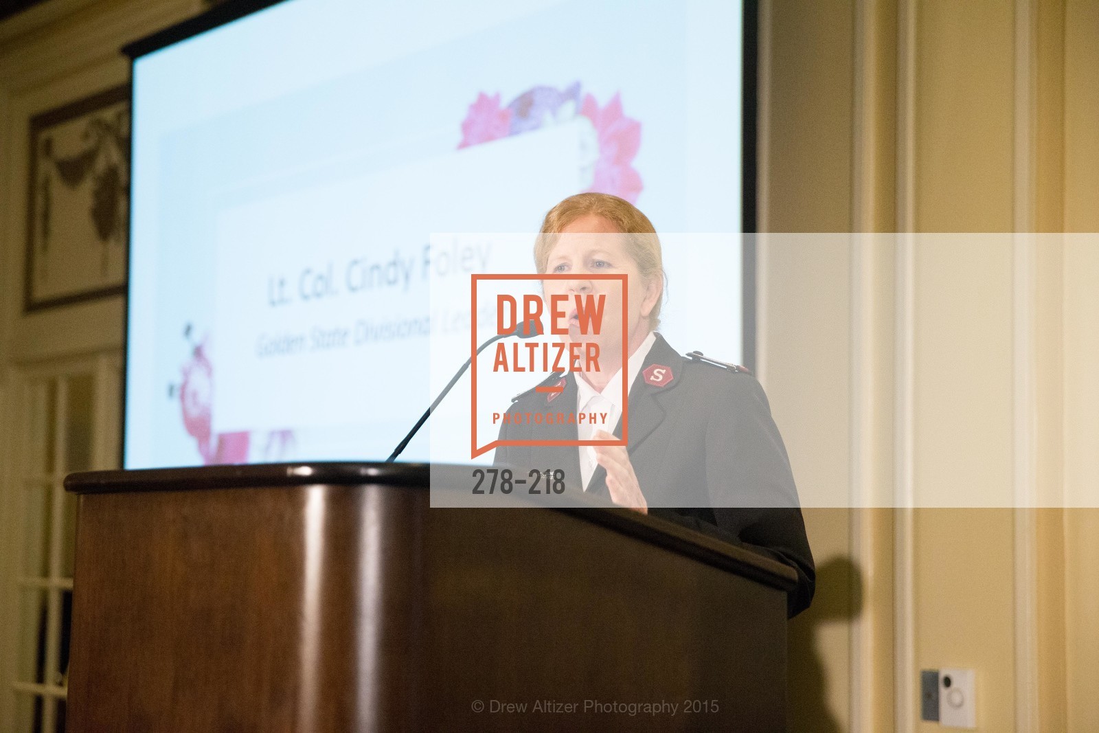 Cindy Foley, Salvation Army Flower Power Luncheon, Sir Francis Drake Hotel. 450 Powell St, August 4th, 2015,Drew Altizer, Drew Altizer Photography, full-service event agency, private events, San Francisco photographer, photographer California