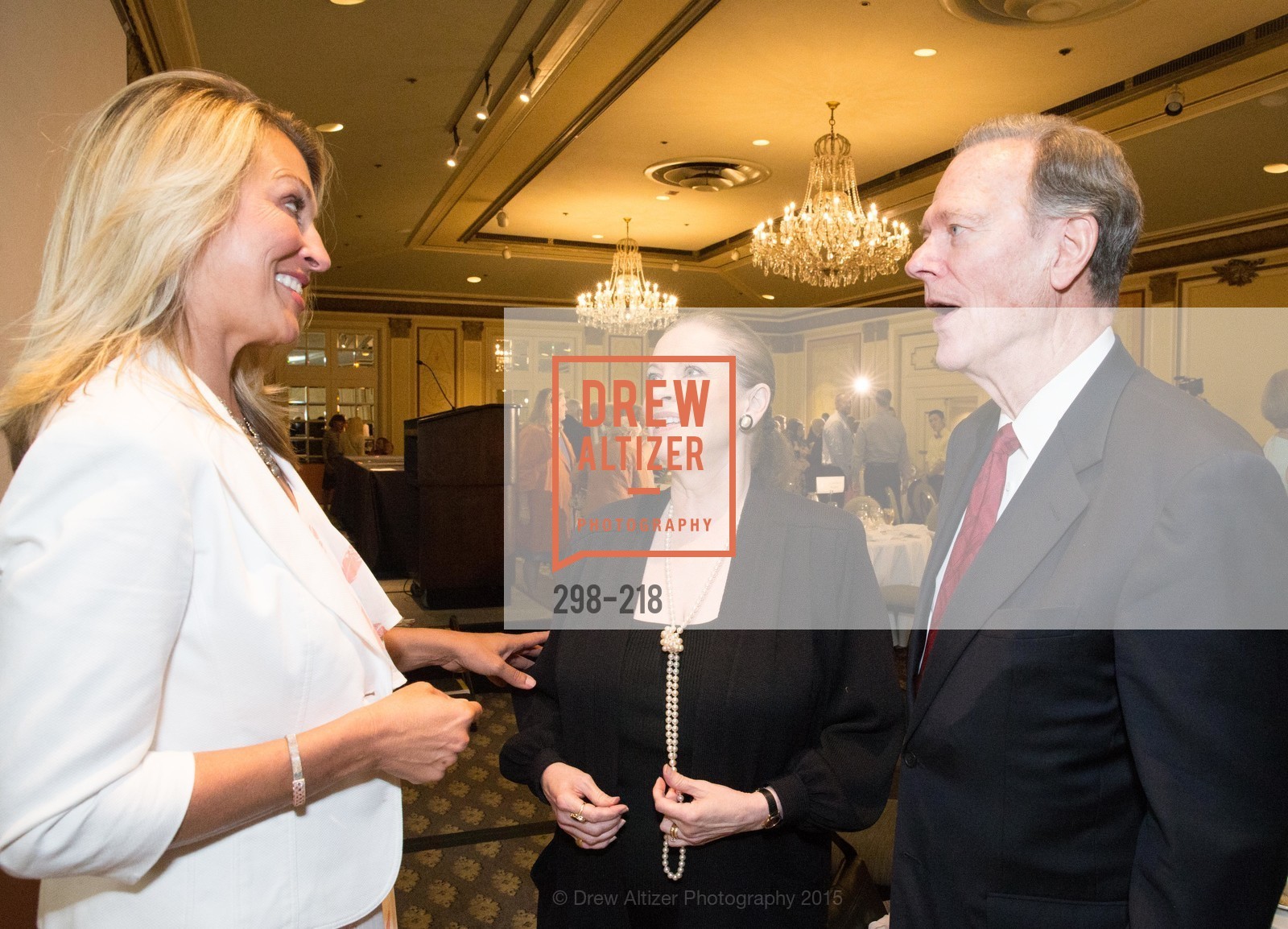 Juliet Goodrich, Terry Lowry, Fred LaCosse, Salvation Army Flower Power Luncheon, Sir Francis Drake Hotel. 450 Powell St, August 4th, 2015,Drew Altizer, Drew Altizer Photography, full-service agency, private events, San Francisco photographer, photographer california