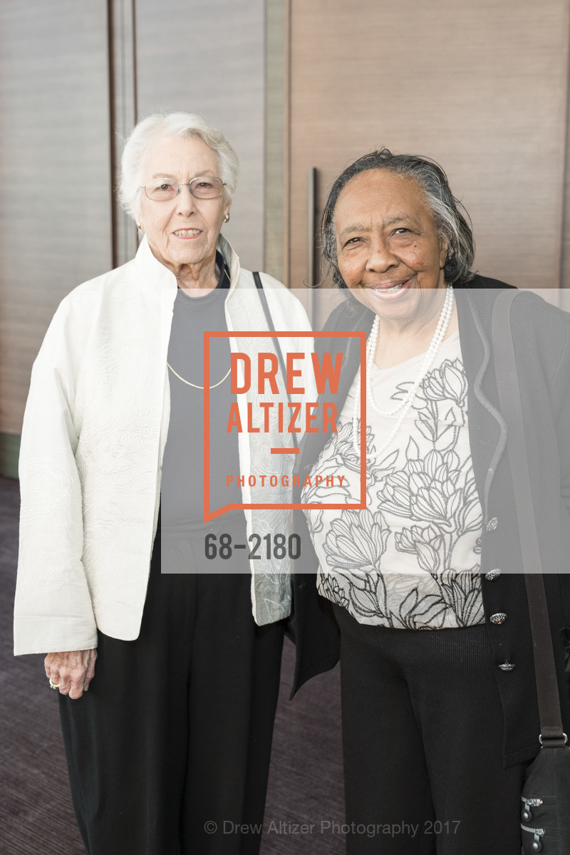 Barbara Ross, Sylvia Lindsey, San Francisco Opera - President's Dinner 2017, St. Regis, Gallery Ballroom. 125 Third St. SF, California, May 10th, 2017, Photo #68-2180 Barbara Ross, Sylvia Lindsey, Photo #68-2180
