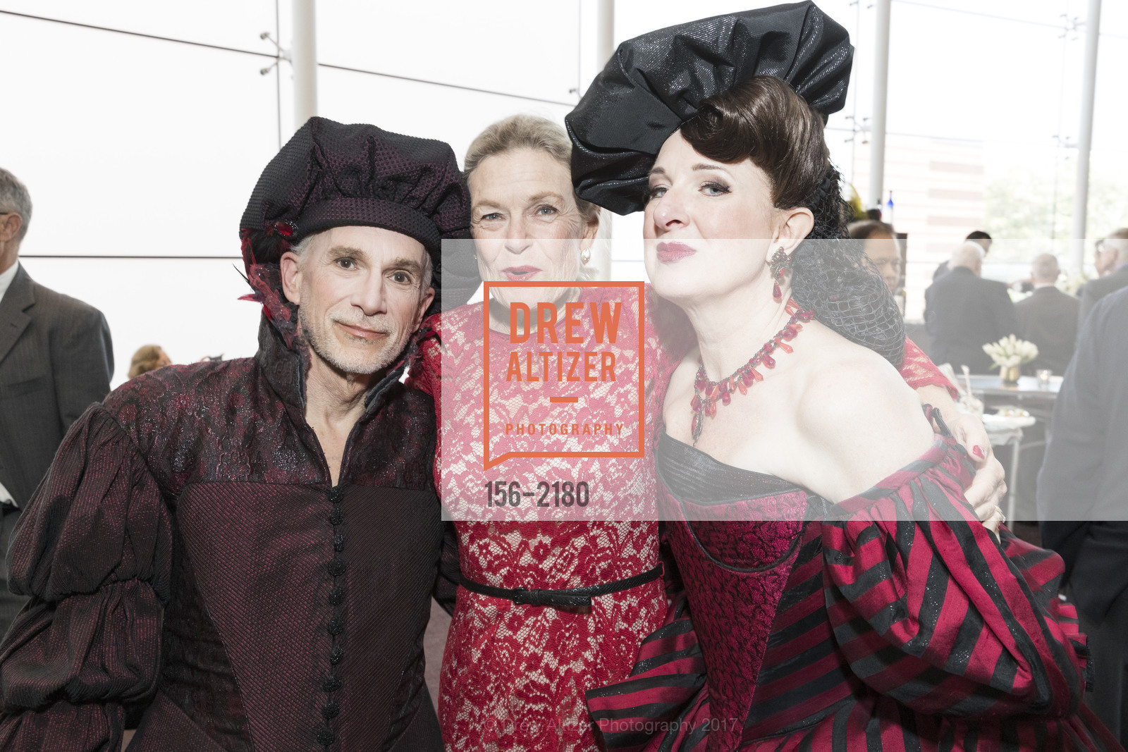 Joe Friedman, Heidi Munzinger, Lynn Meinhardt, San Francisco Opera - President's Dinner 2017, St. Regis, Gallery Ballroom. 125 Third St. SF, California, May 10th, 2017, Photo #156-2180 Joe Friedman, Heidi Munzinger, Lynn Meinhardt, Photo #156-2180