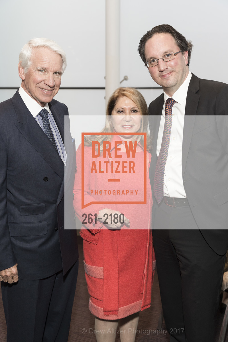 Timothy Blackburn, Athena Blackburn, Matthew Shilvock, San Francisco Opera - President's Dinner 2017, St. Regis, Gallery Ballroom. 125 Third St. SF, California, May 10th, 2017, Photo #261-2180 Timothy Blackburn, Athena Blackburn, Matthew Shilvock, Photo #261-2180