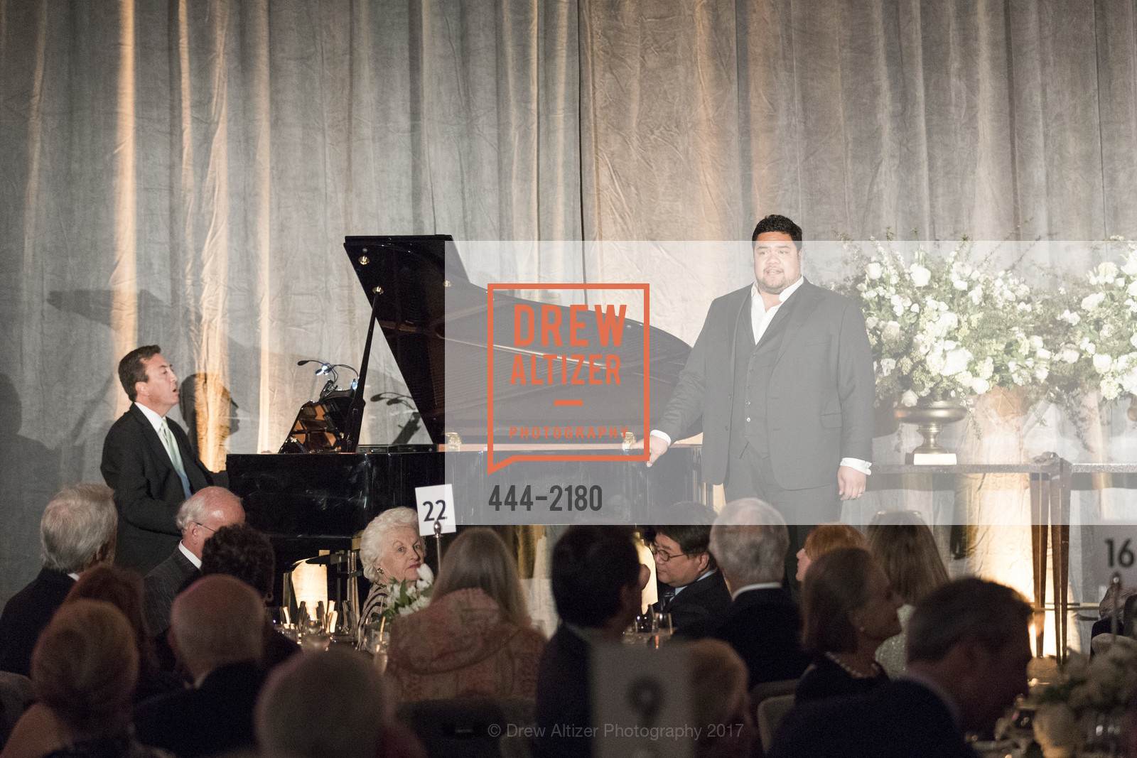 Performance, San Francisco Opera - President's Dinner 2017, St. Regis, Gallery Ballroom. 125 Third St. SF, California, May 10th, 2017, Photo #444-2180 Performance, Photo #444-2180