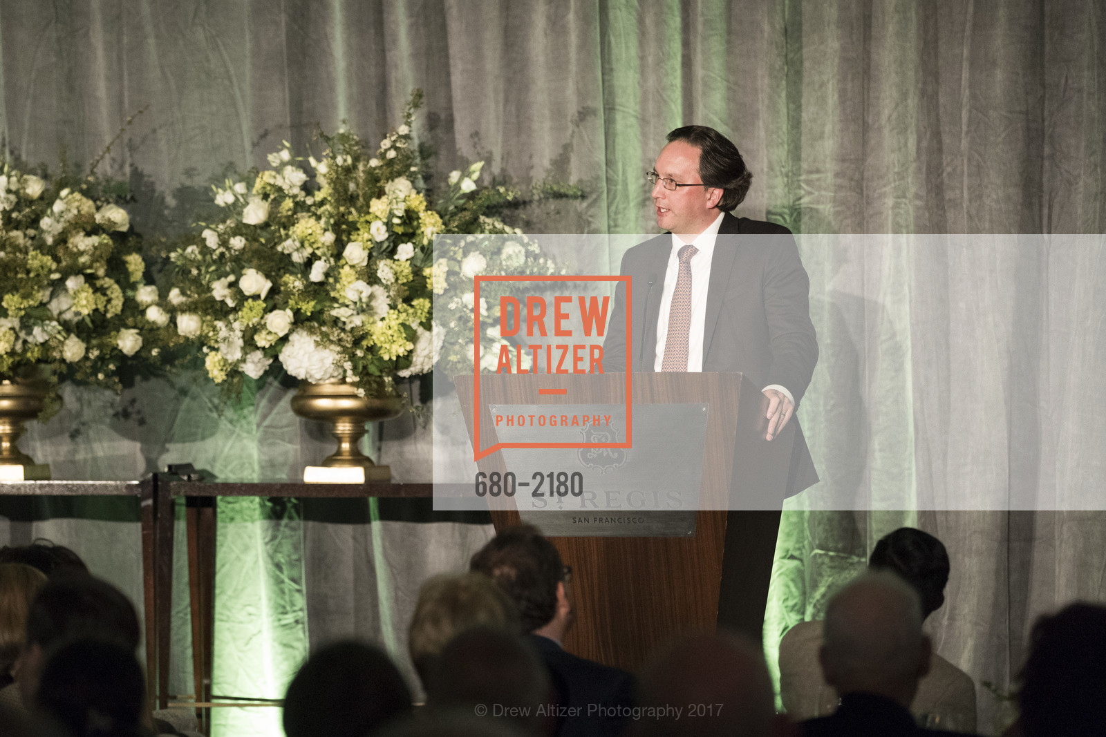 Matthew Shilvock, San Francisco Opera - President's Dinner 2017, St. Regis, Gallery Ballroom. 125 Third St. SF, California, May 10th, 2017, Photo #680-2180 Matthew Shilvock, Photo #680-2180