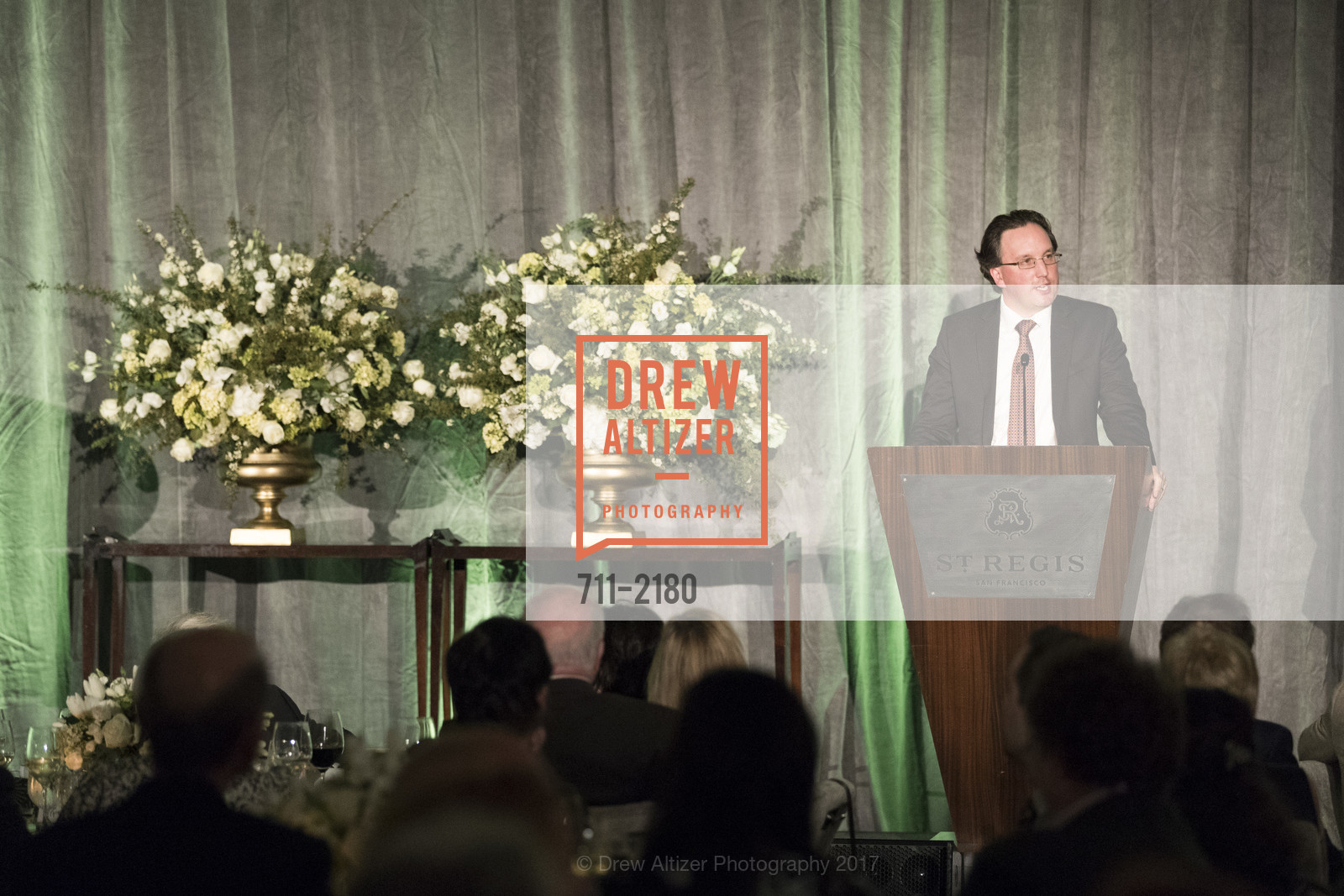Matthew Shilvock, San Francisco Opera - President's Dinner 2017, St. Regis, Gallery Ballroom. 125 Third St. SF, California, May 10th, 2017, Photo #711-2180 Matthew Shilvock, Photo #711-2180