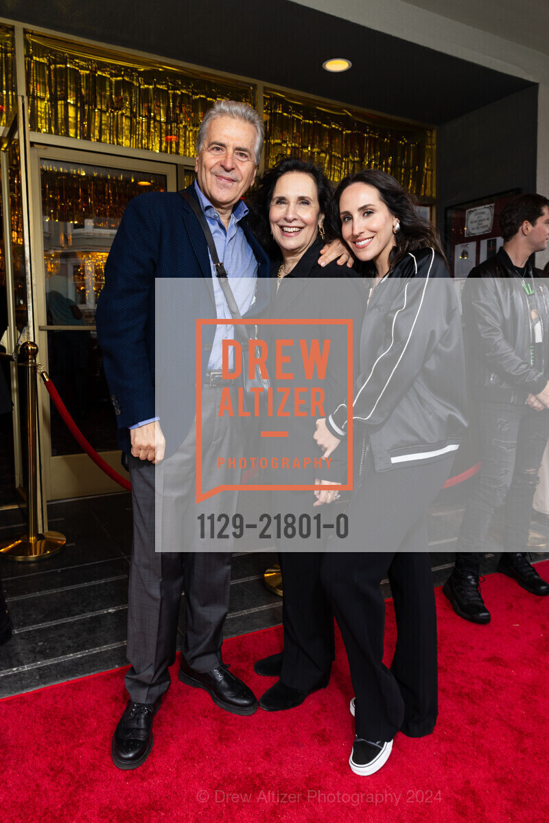 Arianna Papalexopoulos, Alex Papalexopoulos, DeeDee Papalexopoulos, "Film Premier of JAUNT" at the Vogue Theater, The Vogue Theater. 3290 Sacramento St, July 13th, 2024, Photo #1129-21801-0 Arianna Papalexopoulos, Alex Papalexopoulos, DeeDee Papalexopoulos, Photo #1129-21801-0