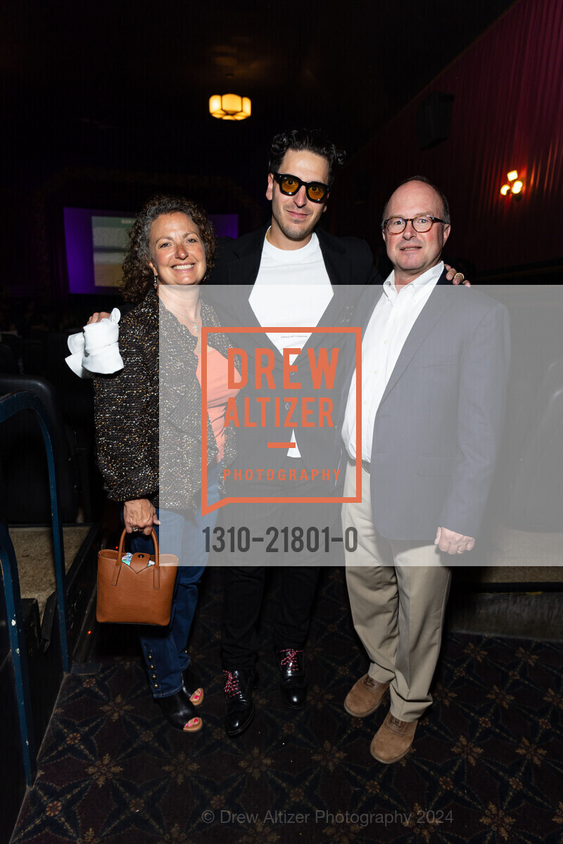 Germaine Scafani, Alexi Papalexopoulos, Michael Scafani, "Film Premier of JAUNT" at the Vogue Theater, The Vogue Theater. 3290 Sacramento St, July 13th, 2024, Photo #1310-21801-0 Germaine Scafani, Alexi Papalexopoulos, Michael Scafani, Photo #1310-21801-0