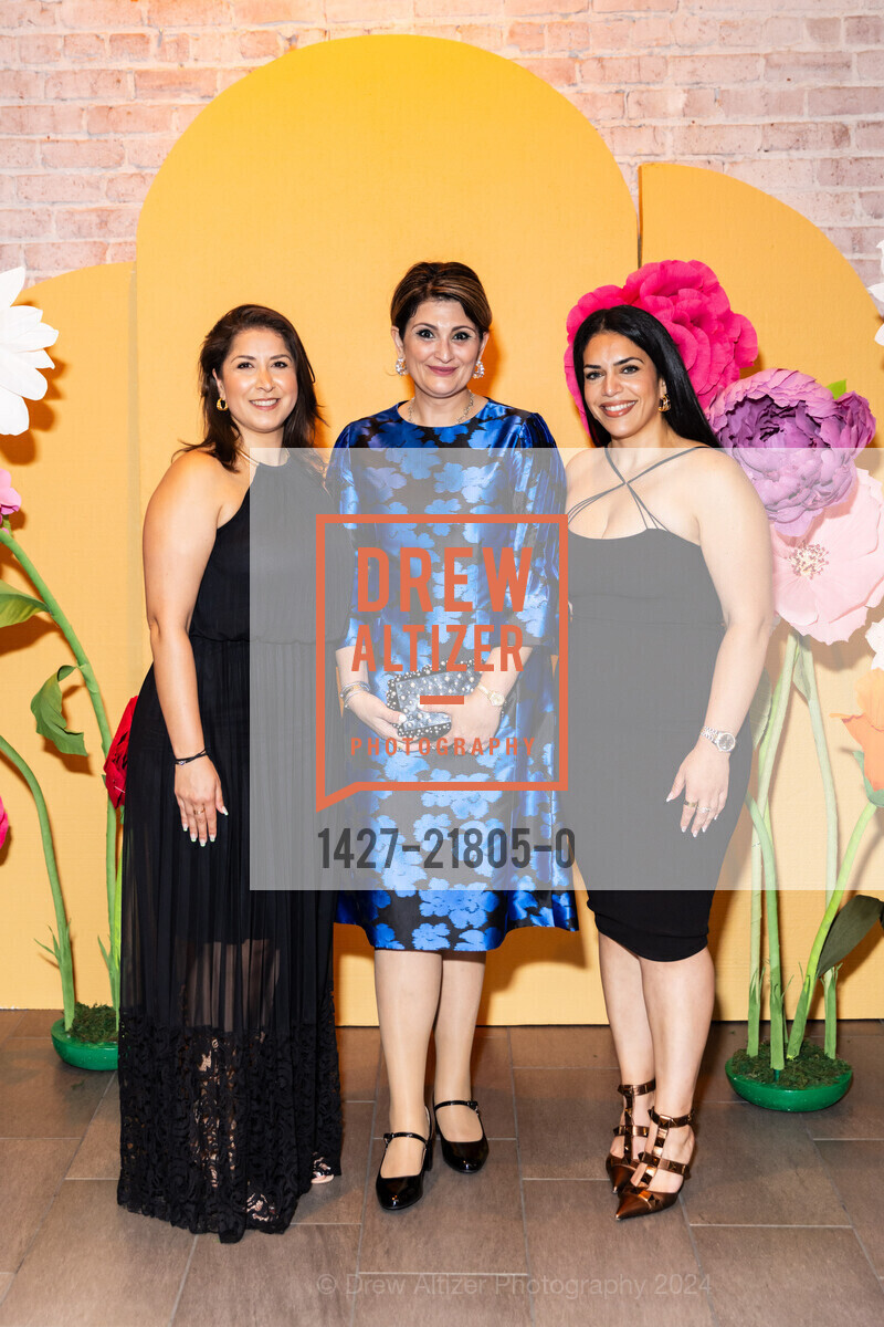 Nada Joorabchi, Azin Massoudi Richa, Saba Heydian, Salvation Army Flower Power Gala 2024, San Francisco Design Center. 101 Henry Adams St, August 3rd, 2024, Photo #1427-21805-0 Nada Joorabchi, Azin Massoudi Richa, Saba Heydian, Photo #1427-21805-0