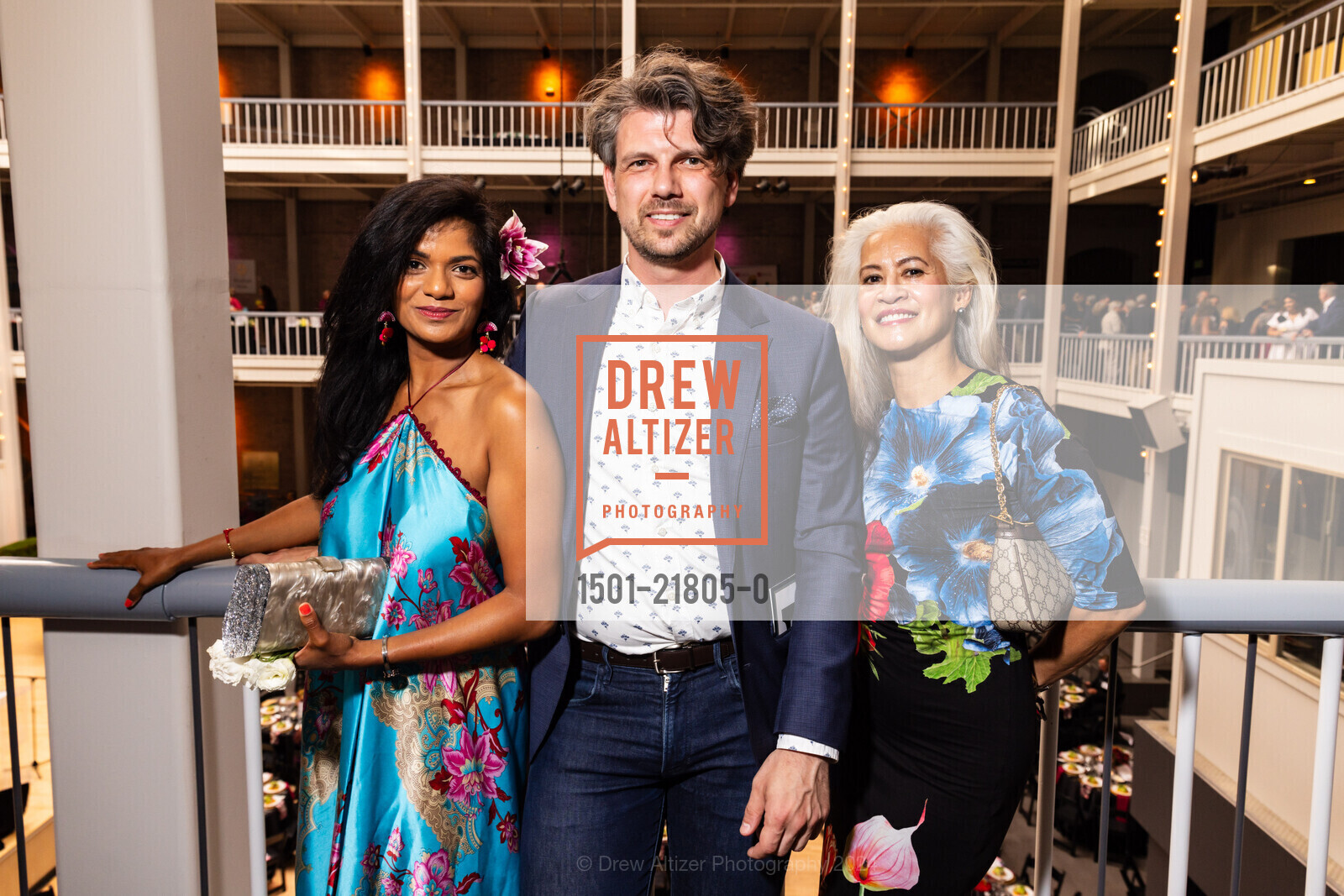 Shabnan Bhaskaran, Paul Karpenko, Tracy Nielsen, Salvation Army Flower Power Gala 2024, San Francisco Design Center. 101 Henry Adams St, August 3rd, 2024, Photo #1501-21805-0 Shabnan Bhaskaran, Paul Karpenko, Tracy Nielsen, Photo #1501-21805-0