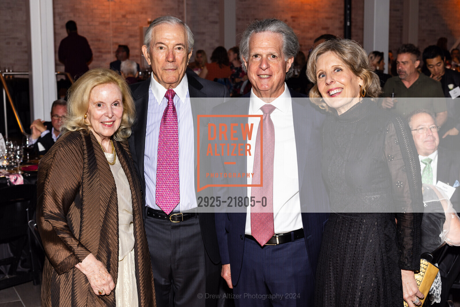 Anne Kaiser, Robert Taylor, Larry DiCarlo, Sally DiCarlo, Salvation Army Flower Power Gala 2024, San Francisco Design Center. 101 Henry Adams St, August 3rd, 2024, Photo #2925-21805-0 Anne Kaiser, Robert Taylor, Larry DiCarlo, Sally DiCarlo, Photo #2925-21805-0