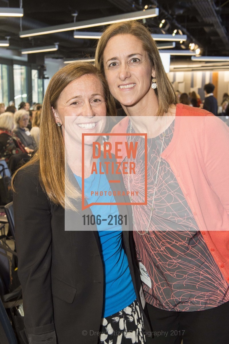 Lisa Ballantyne, Christina Hoch, SF Chamber of Commerce WELL Kick-Off Event, LinkedIn. 222 2nd Street, May 10th, 2017, Photo #1106-2181 Lisa Ballantyne, Christina Hoch, Photo #1106-2181
