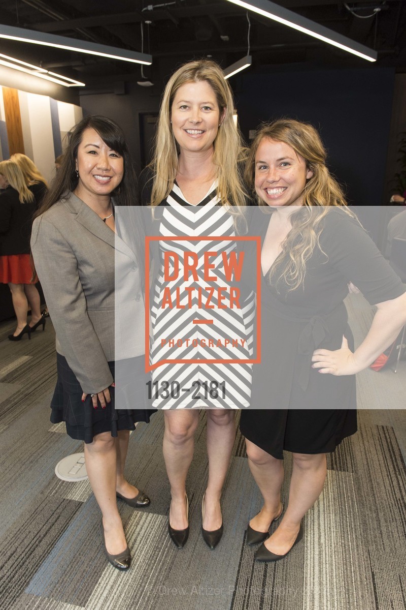 Heidi Racherla, Sara Mullen, Laura Brashler, SF Chamber of Commerce WELL Kick-Off Event, LinkedIn. 222 2nd Street, May 10th, 2017, Photo #1130-2181 Heidi Racherla, Sara Mullen, Laura Brashler, Photo #1130-2181