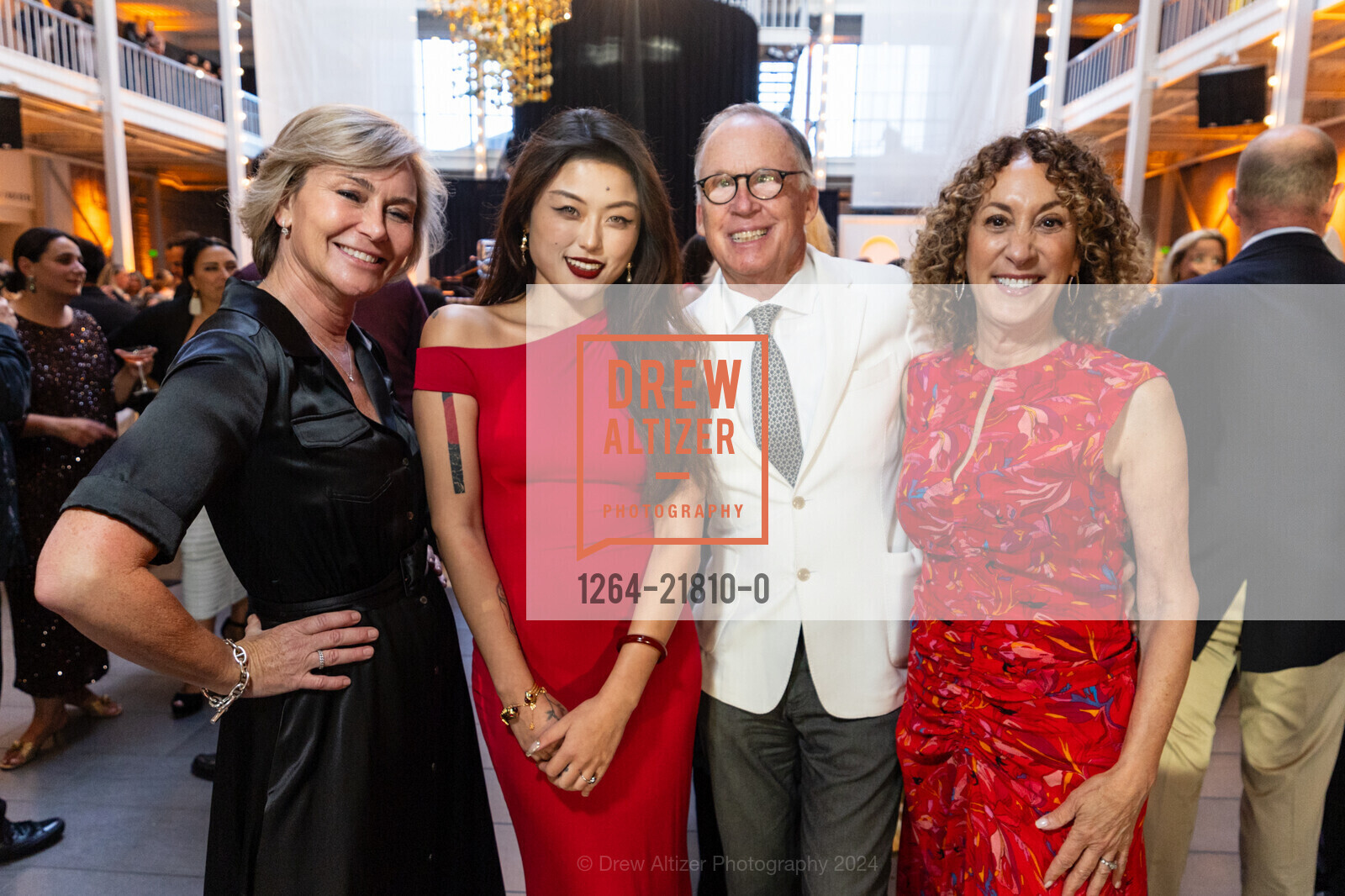Audrey Grubb, Danielle Qin, DJ Grubb, Susan Snyder, SF Design Center's 50th Anniversary presented by SF Magazine, San Francisco Design Center. 101 Henry Adams St, August 15th, 2024, Photo #1264-21810-0 Audrey Grubb, Danielle Qin, DJ Grubb, Susan Snyder, Photo #1264-21810-0