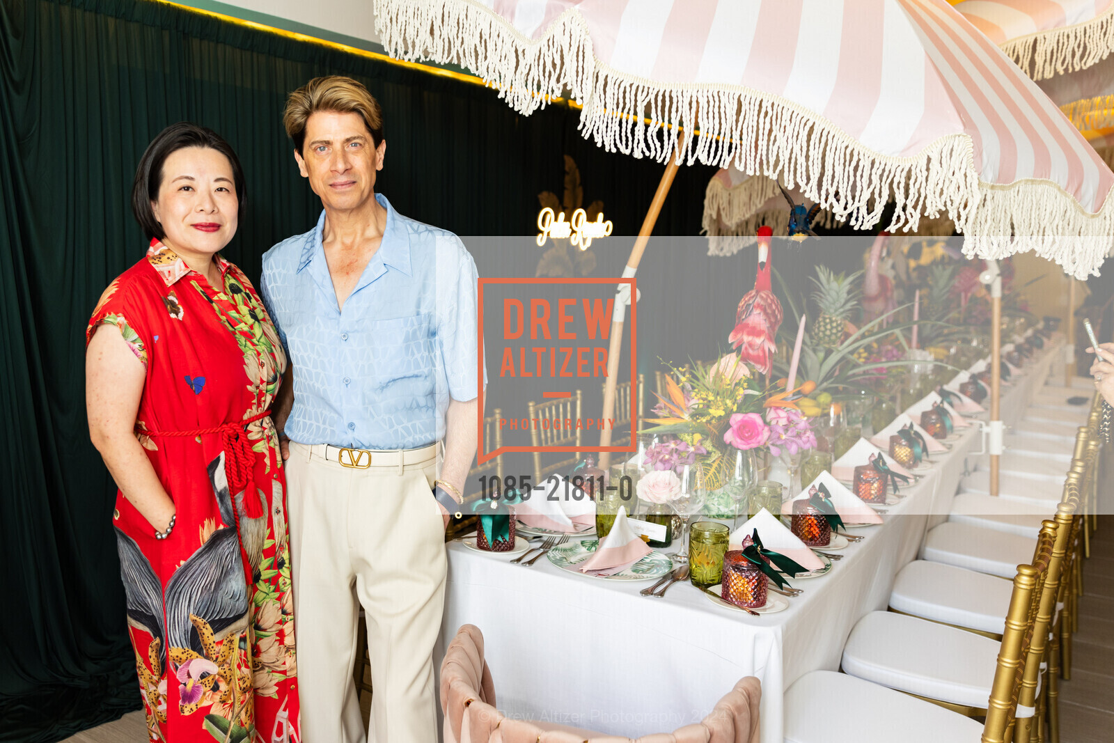 Lin Huber, Aubrey Brewster, Aubrey Brewster's Palm Royale: A Scandalous Luncheon, The Rotunda. 150 Stockton St, August 17th, 2024, Photo #1085-21811-0 Lin Huber, Aubrey Brewster, Photo #1085-21811-0