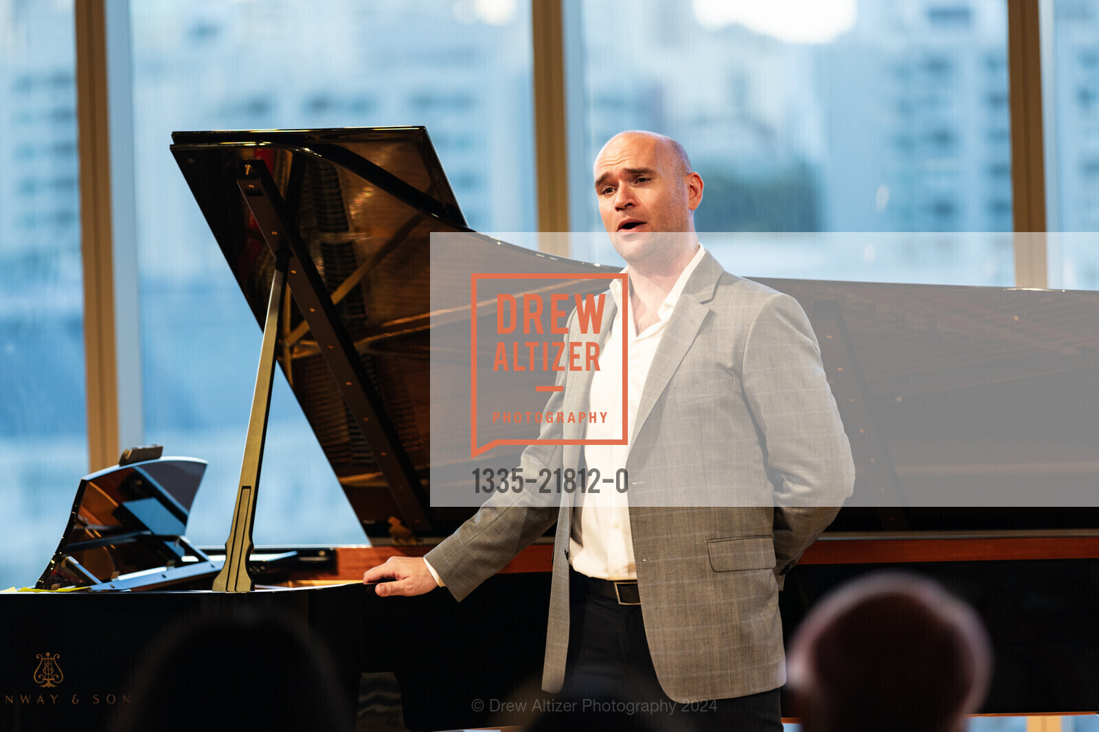 Michael Fabiano, A Summer Night with ArtSmart at the San Francisco Conservatory of Music and Uccello with Michael Fabiano and Friends, San Francisco Conservatory of Music. 200 Van Ness Avenue, August 21st, 2024, Photo #1335-21812-0 Michael Fabiano, Photo #1335-21812-0