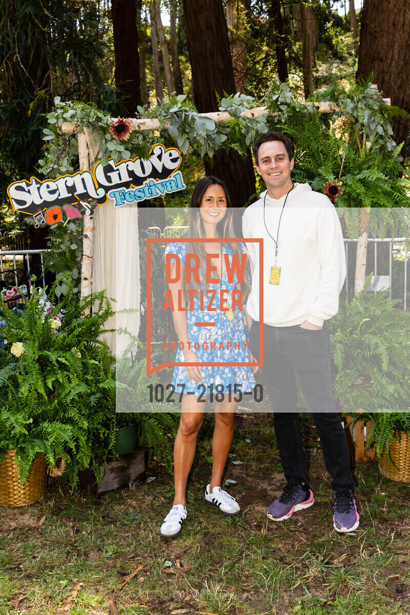 Lauren Whatley, Ben Bologna, Sylvan Esso and Poolside perform at Stern Grove Festival's BIG PICNIC 2024 Day 1, Sigmund Stern Recreation Grove. 2750 19th Ave, August 24th, 2024, Photo #1027-21815-0 Lauren Whatley, Ben Bologna, Photo #1027-21815-0