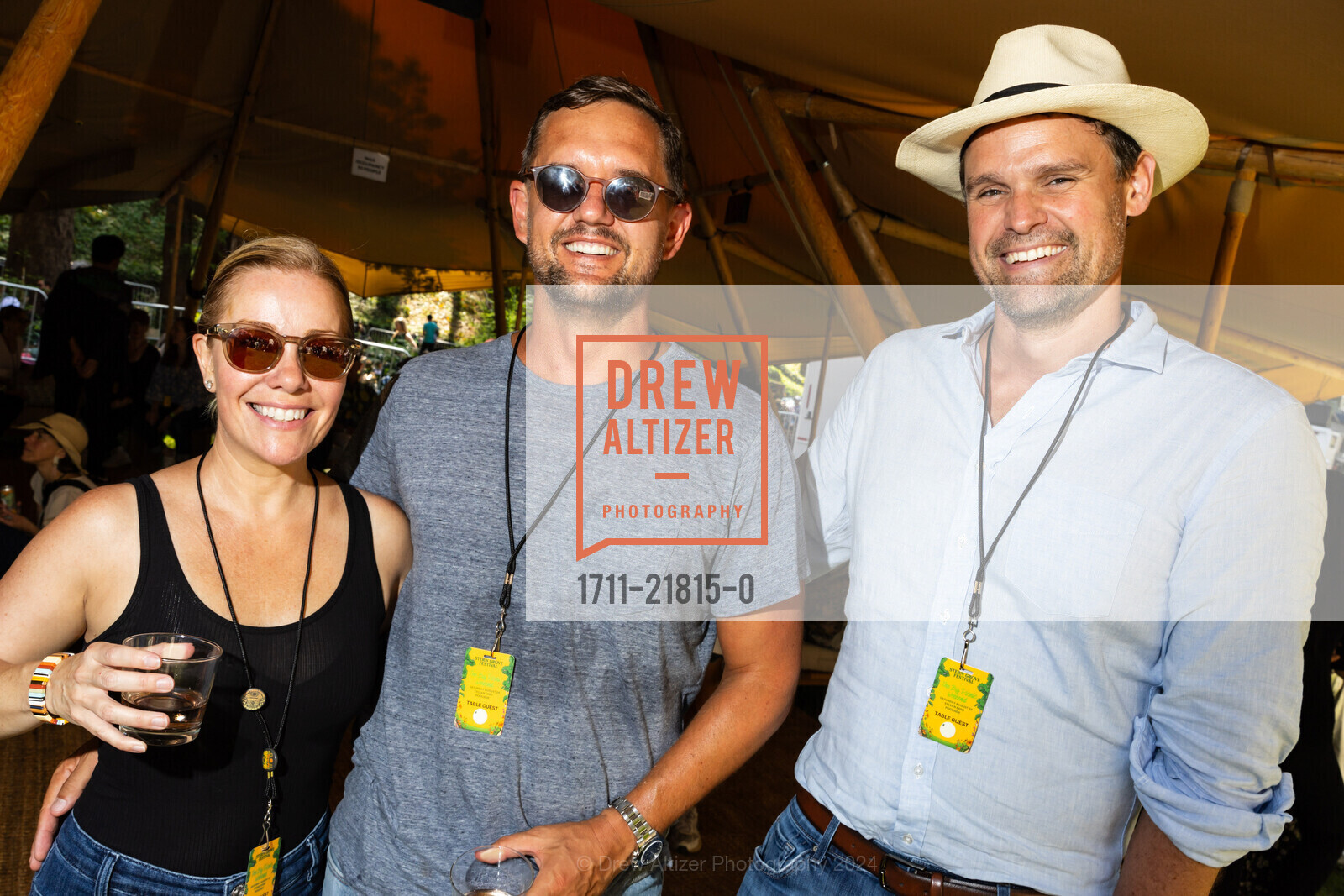 Aurelie MacDonald, Brendan McDonald, John Flynn, Sylvan Esso and Poolside perform at Stern Grove Festival's BIG PICNIC 2024 Day 1, Sigmund Stern Recreation Grove. 2750 19th Ave, August 24th, 2024, Photo #1711-21815-0 Aurelie MacDonald, Brendan McDonald, John Flynn, Photo #1711-21815-0
