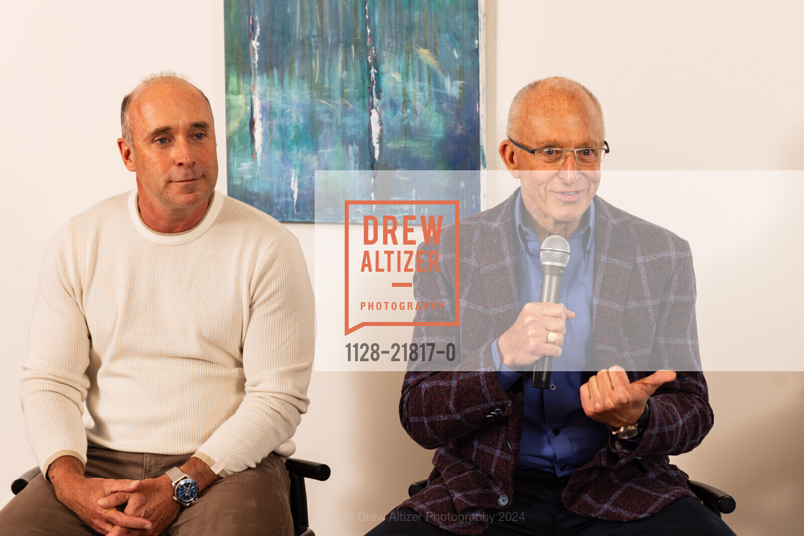 Brett Jennings, Neal Ward, 181 Welcomes the Leading 100, Gallery 181. 181 Fremont St, August 22nd, 2024, Photo #1128-21817-0 Brett Jennings, Neal Ward, Photo #1128-21817-0