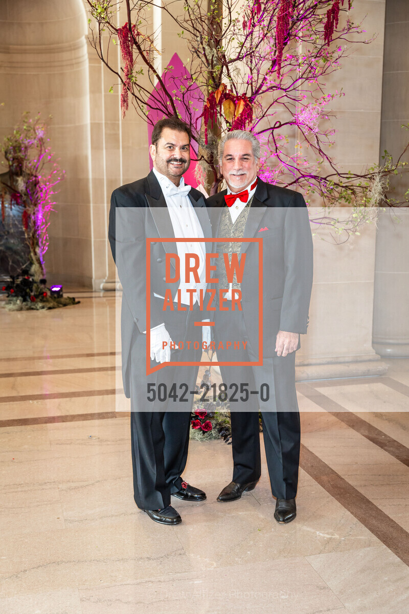 Barry Barsamian, Bill Munk, San Francisco Opera's Masked Ball 2024, San Francisco Opera. 301 Van Ness Ave, Photo #5042-21825-0 Barry Barsamian, Bill Munk, Photo #5042-21825-0