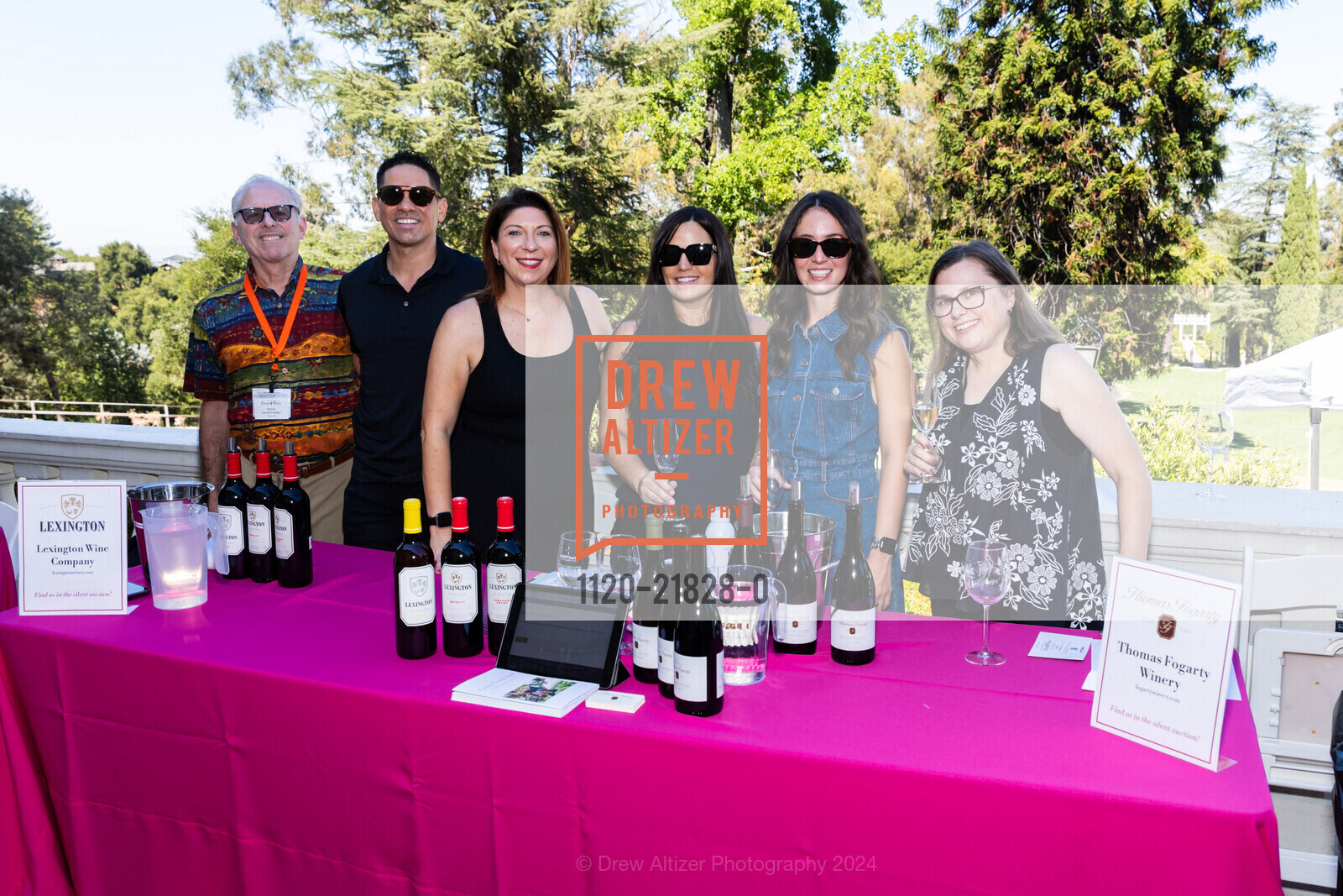 Randy Vander Hayden, Rob Dujon, Christina Barnett, Alexandra Martinez, Riley Curtis, Heather Kerry, Montalvo Arts Center Food & Wine Classic 2024, Montalvo Arts Center. 15400 Montalvo Road, September 8th, 2024, Photo #1120-21828-0 Randy Vander Hayden, Rob Dujon, Christina Barnett, Alexandra Martinez, Riley Curtis, Heather Kerry, Photo #1120-21828-0