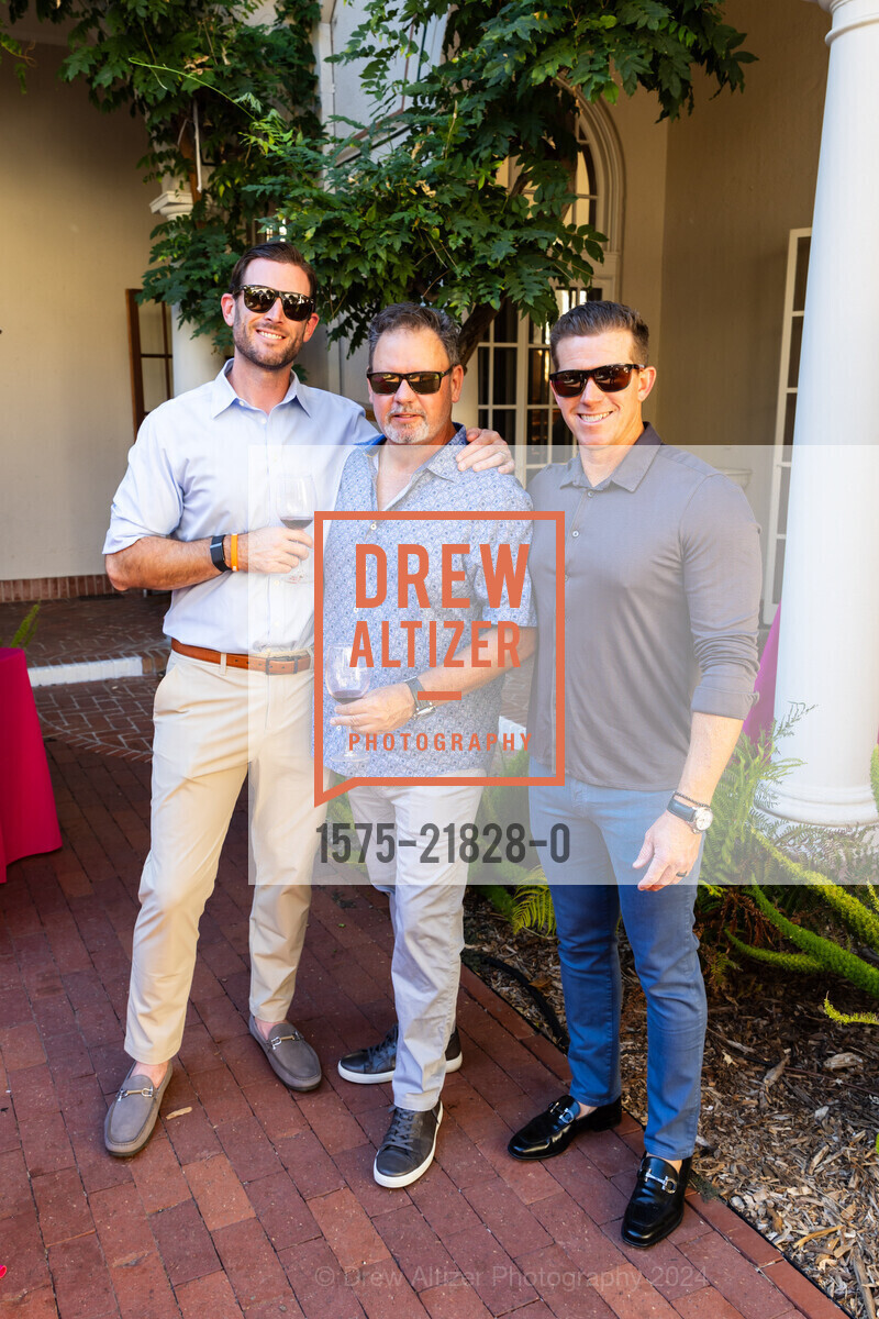 Anthony Simon, Phil Evans, Max Dugan, Montalvo Arts Center Food & Wine Classic 2024, Montalvo Arts Center. 15400 Montalvo Road, September 8th, 2024, Photo #1575-21828-0 Anthony Simon, Phil Evans, Max Dugan, Photo #1575-21828-0