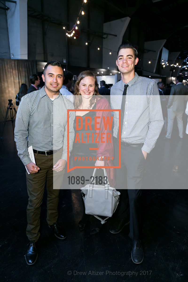Ruben Alvarado, Lauren Fohl, Matthew Flores, Boys & Girls Clubs of San Francisco's Annual Gala, Palace of Fine Arts. 3601 Lyon Street, May 12th, 2017, Photo #1089-2183 Ruben Alvarado, Lauren Fohl, Matthew Flores, Photo #1089-2183
