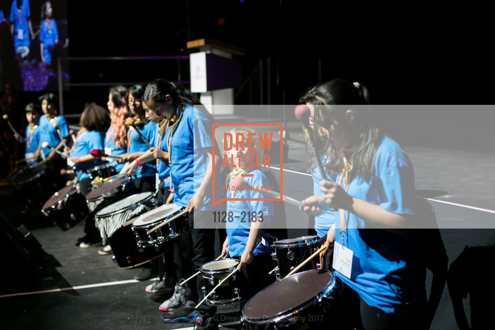 Drumline Performers, Boys & Girls Clubs of San Francisco's Annual Gala, Palace of Fine Arts. 3601 Lyon Street, May 12th, 2017, Photo #1128-2183 Drumline Performers, Photo #1128-2183