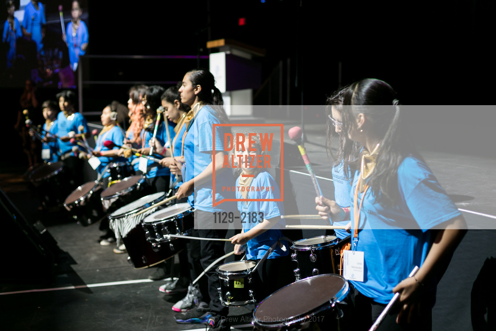 Drumline Performers, Boys & Girls Clubs of San Francisco's Annual Gala, Palace of Fine Arts. 3601 Lyon Street, May 12th, 2017, Photo #1129-2183 Drumline Performers, Photo #1129-2183