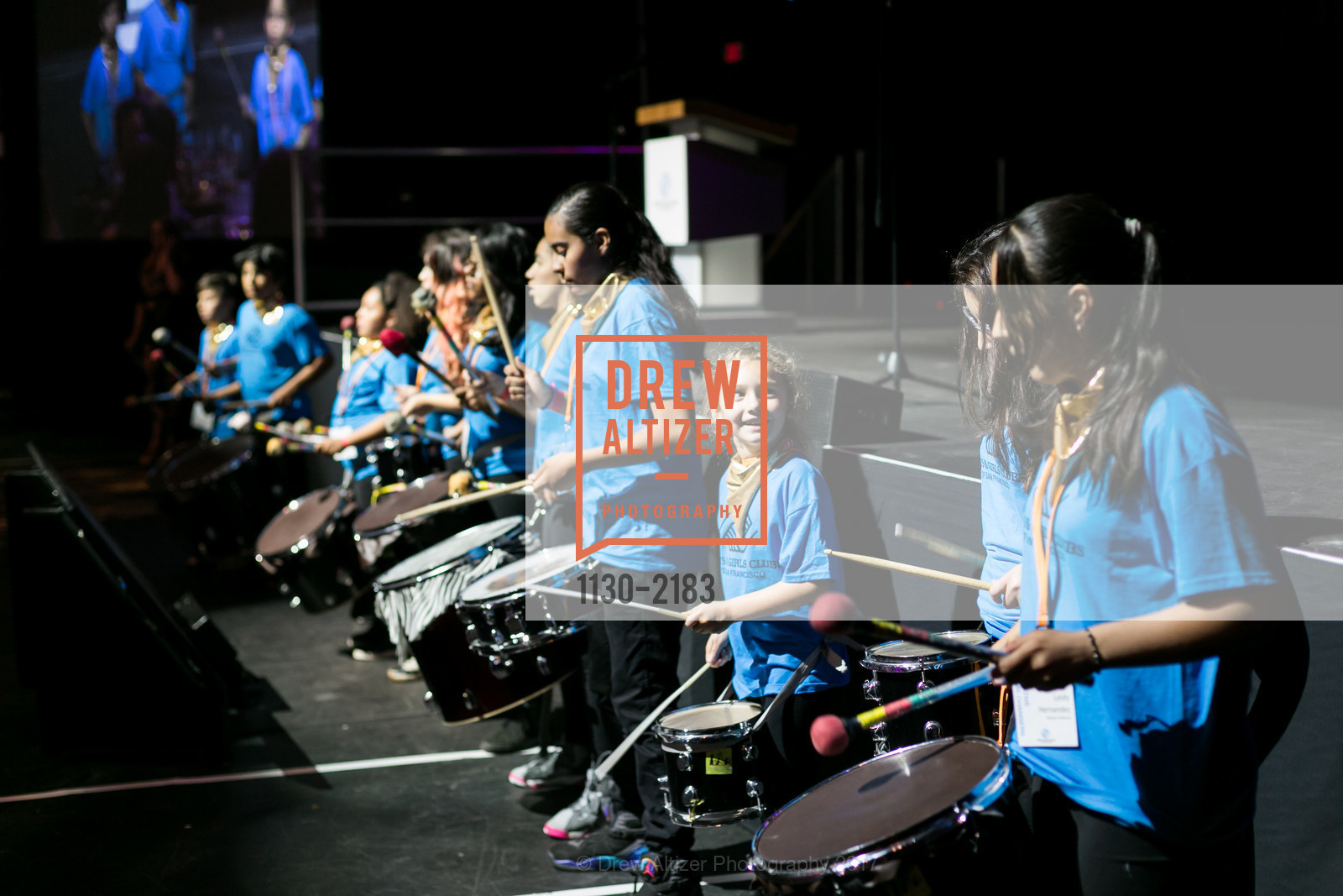 Drumline Performers, Boys & Girls Clubs of San Francisco's Annual Gala, Palace of Fine Arts. 3601 Lyon Street, May 12th, 2017, Photo #1130-2183 Drumline Performers, Photo #1130-2183