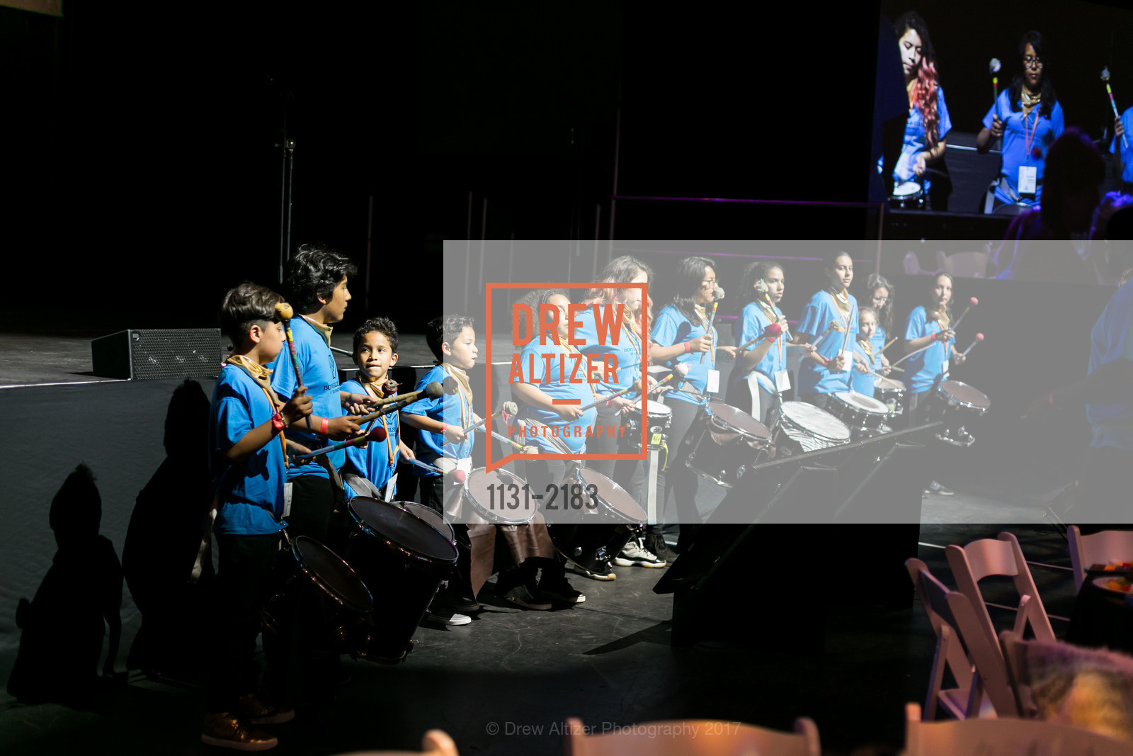 Drumline Performers, Boys & Girls Clubs of San Francisco's Annual Gala, Palace of Fine Arts. 3601 Lyon Street, May 12th, 2017, Photo #1131-2183 Drumline Performers, Photo #1131-2183