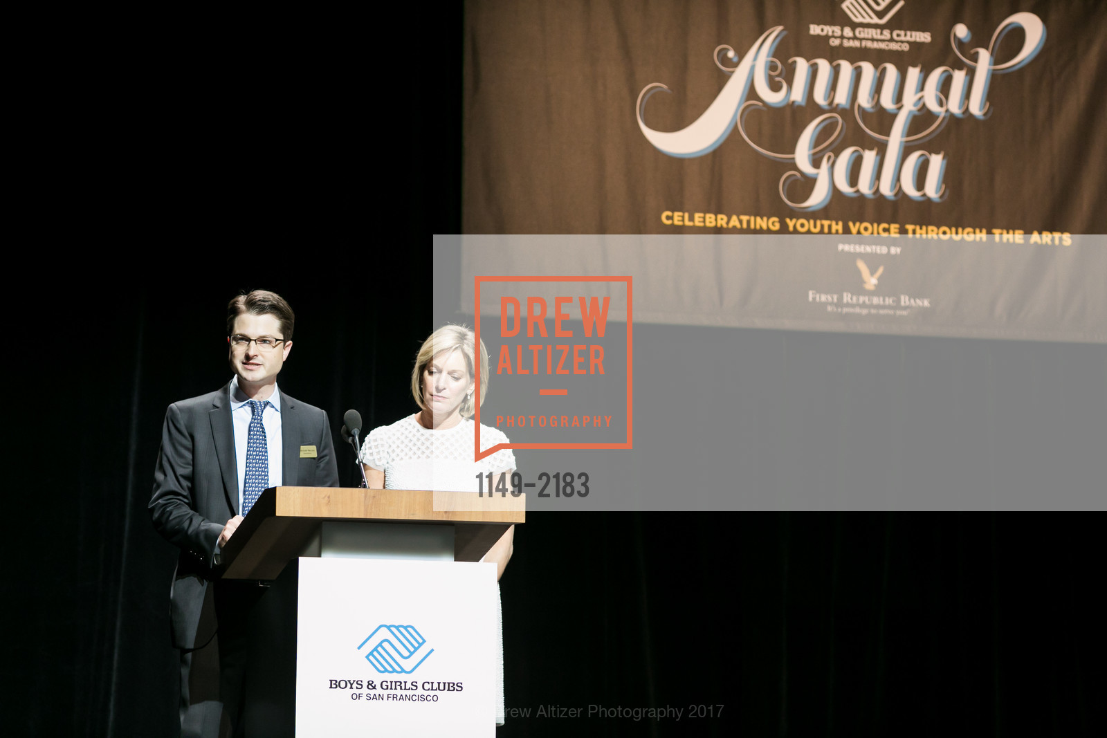 Michael Neruda, Julie Flynn, Boys & Girls Clubs of San Francisco's Annual Gala, Palace of Fine Arts. 3601 Lyon Street, May 12th, 2017, Photo #1149-2183 Michael Neruda, Julie Flynn, Photo #1149-2183
