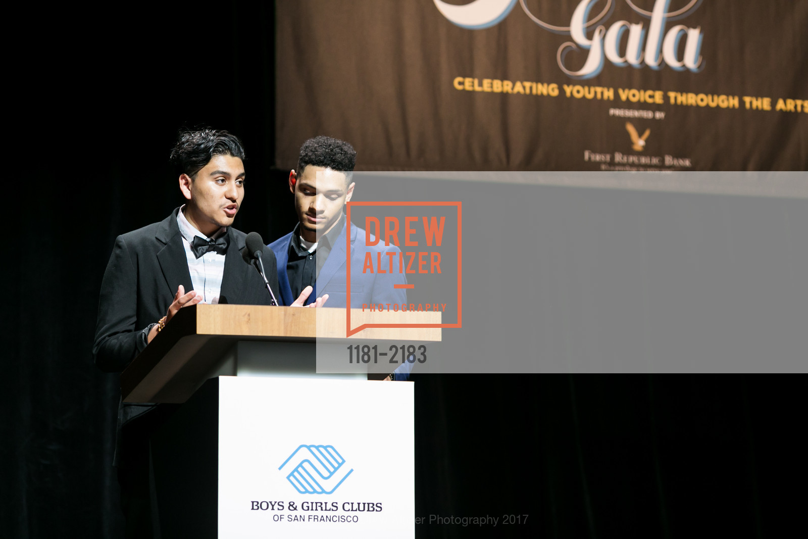 Elmer Gutierrez, Jaienda Kumar, Boys & Girls Clubs of San Francisco's Annual Gala, Palace of Fine Arts. 3601 Lyon Street, May 12th, 2017, Photo #1181-2183 Elmer Gutierrez, Jaienda Kumar, Photo #1181-2183