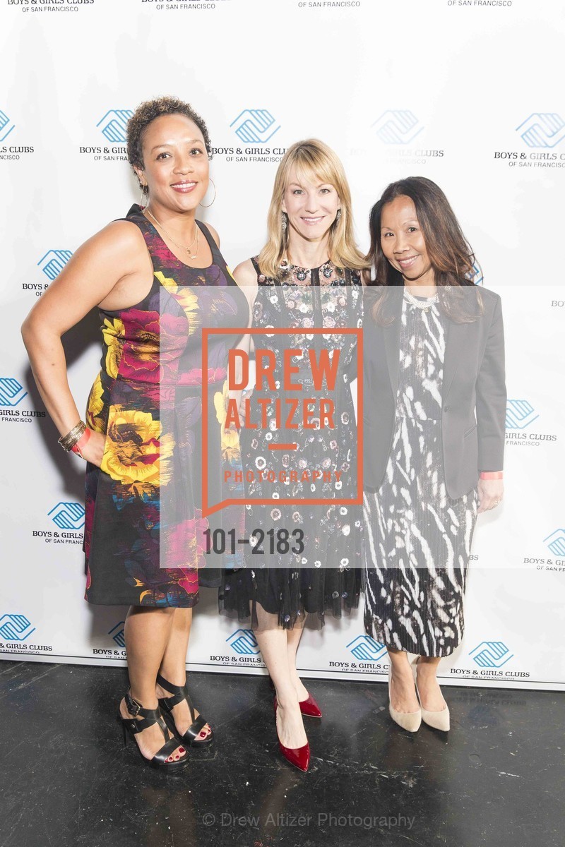 Maxine Wilson, Stephanie Mellin, Denise Wang-Kline, Boys & Girls Clubs of San Francisco's Annual Gala, Palace of Fine Arts. 3601 Lyon Street, Photo #101-2183 Maxine Wilson, Stephanie Mellin, Denise Wang-Kline, Photo #101-2183
