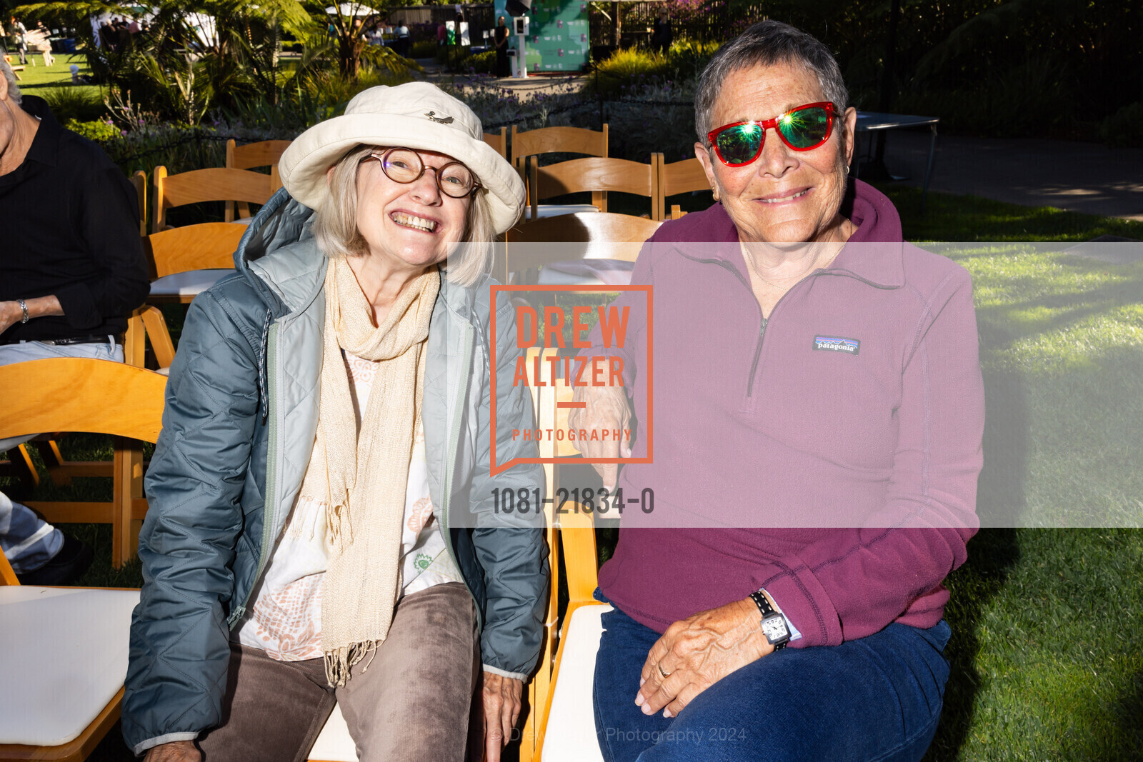 Sandy Barth, James Stecher, Gardens of Golden Gate Park host Opening Night for The Flower Pianos, San Francisco Botanical Garden. 1199 9th Avenue, September 12th, 2024, Photo #1081-21834-0 Sandy Barth, James Stecher, Photo #1081-21834-0