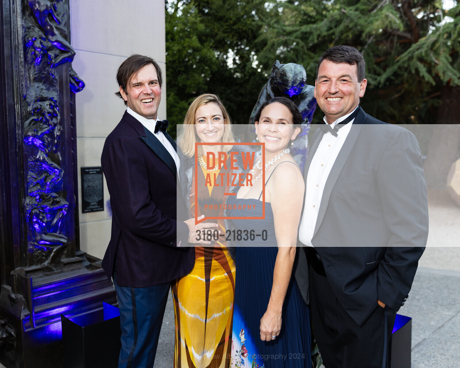 Parker Hume, Cassandra Hume, Becky Bullard, Ward Bullard, Museums By Moonlight 2024, Cantor Arts Center. 328 Lomita Dr, September 14th, 2024, Photo #3180-21836-0 Parker Hume, Cassandra Hume, Becky Bullard, Ward Bullard, Photo #3180-21836-0