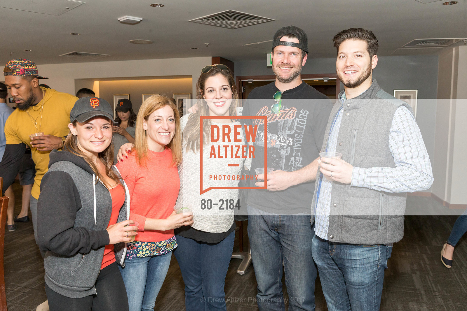 Jen Schmukler, Jenna Dodd, Amy Winston, Scott Hanson, Mike Winston, George Mark Children's House at AT&T Park, AT&T Park, May 13th, 2017, Photo #80-2184 Jen Schmukler, Jenna Dodd, Amy Winston, Scott Hanson, Mike Winston, Photo #80-2184